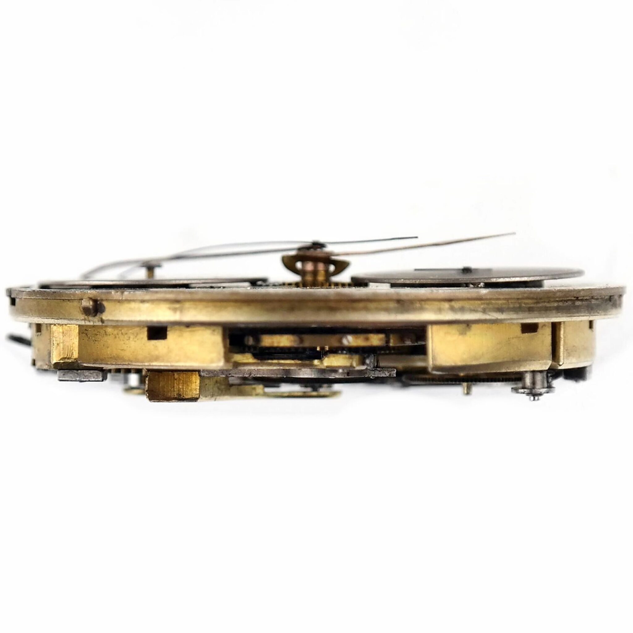 Ancient Column Wheel Chronograph Pocket Watch Movement