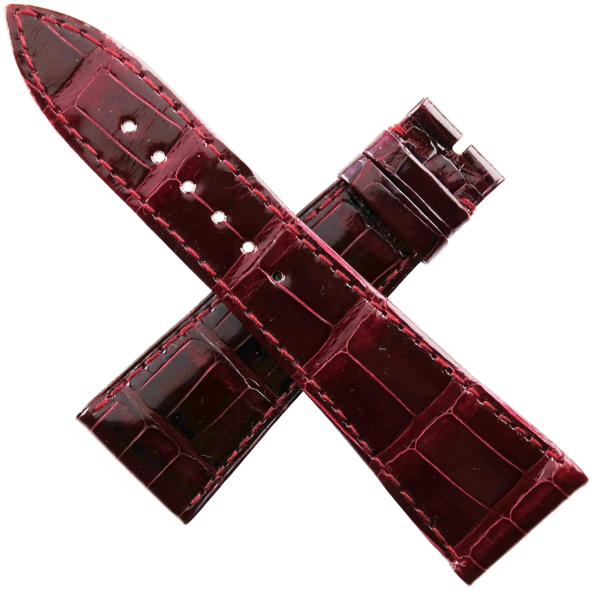 AUDEMARS PIGUET Luxury Watch Strap – Lacquered Leather – 24-18/110-70