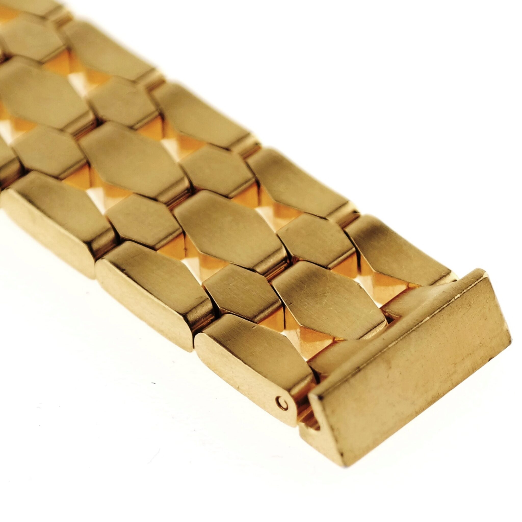 Authentic CORUM - Gold Plated Stainless Steel Watch Bracelet - 15 mm