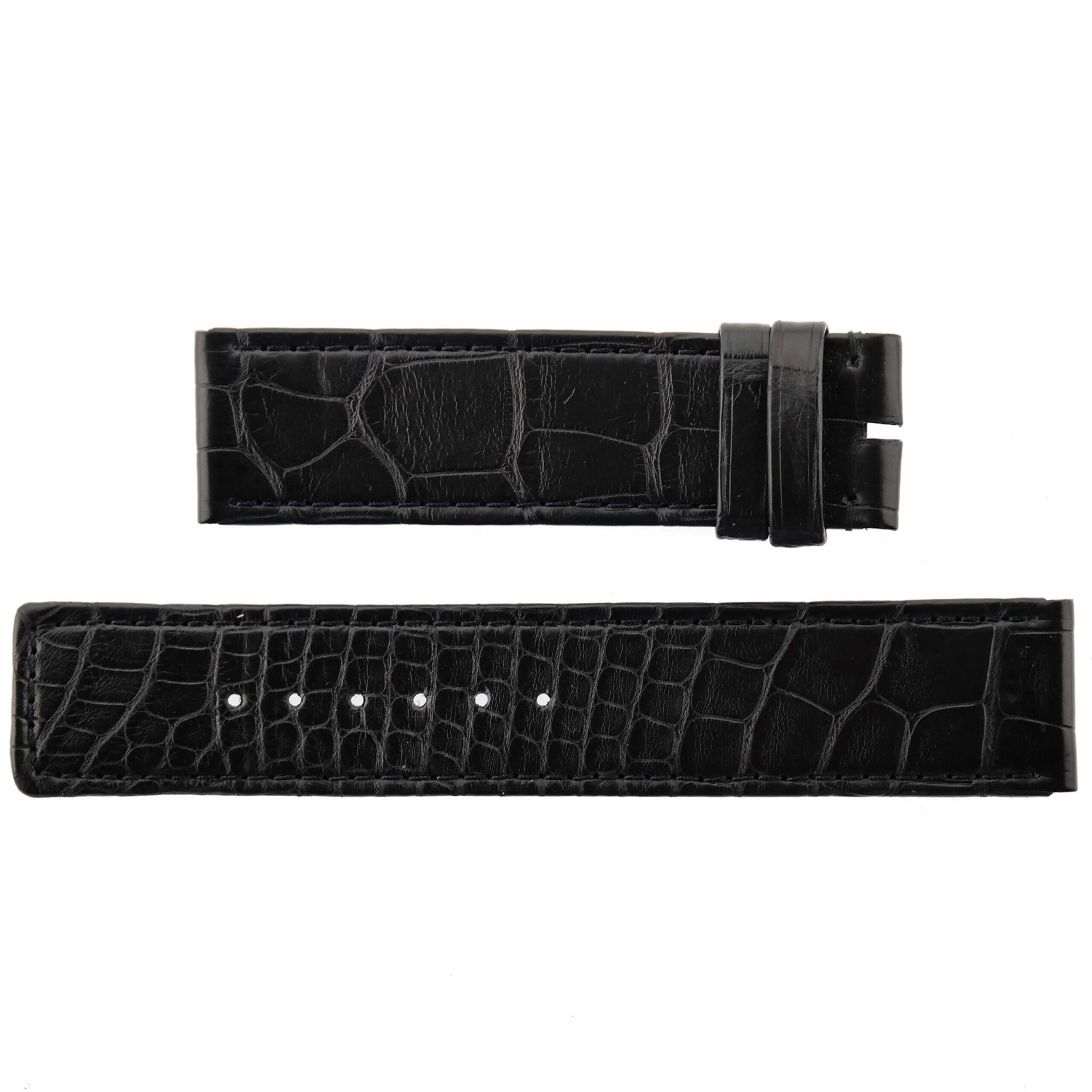 Authentic GUCCI Watch Strap - Leather - 22 mm - Made in France