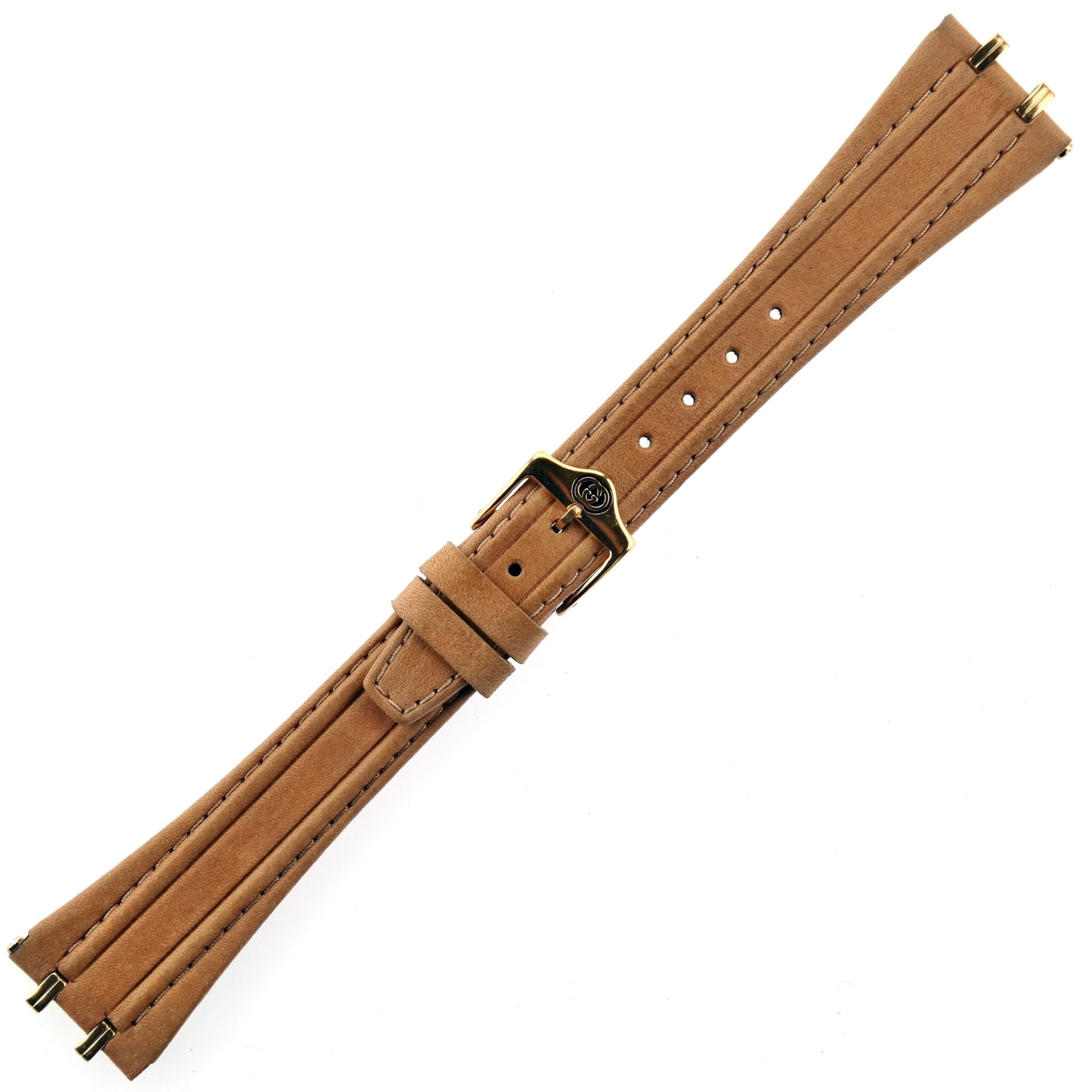 Authentic GUCCI Watch Strap - Leather - 22 mm - Made in Switzerland