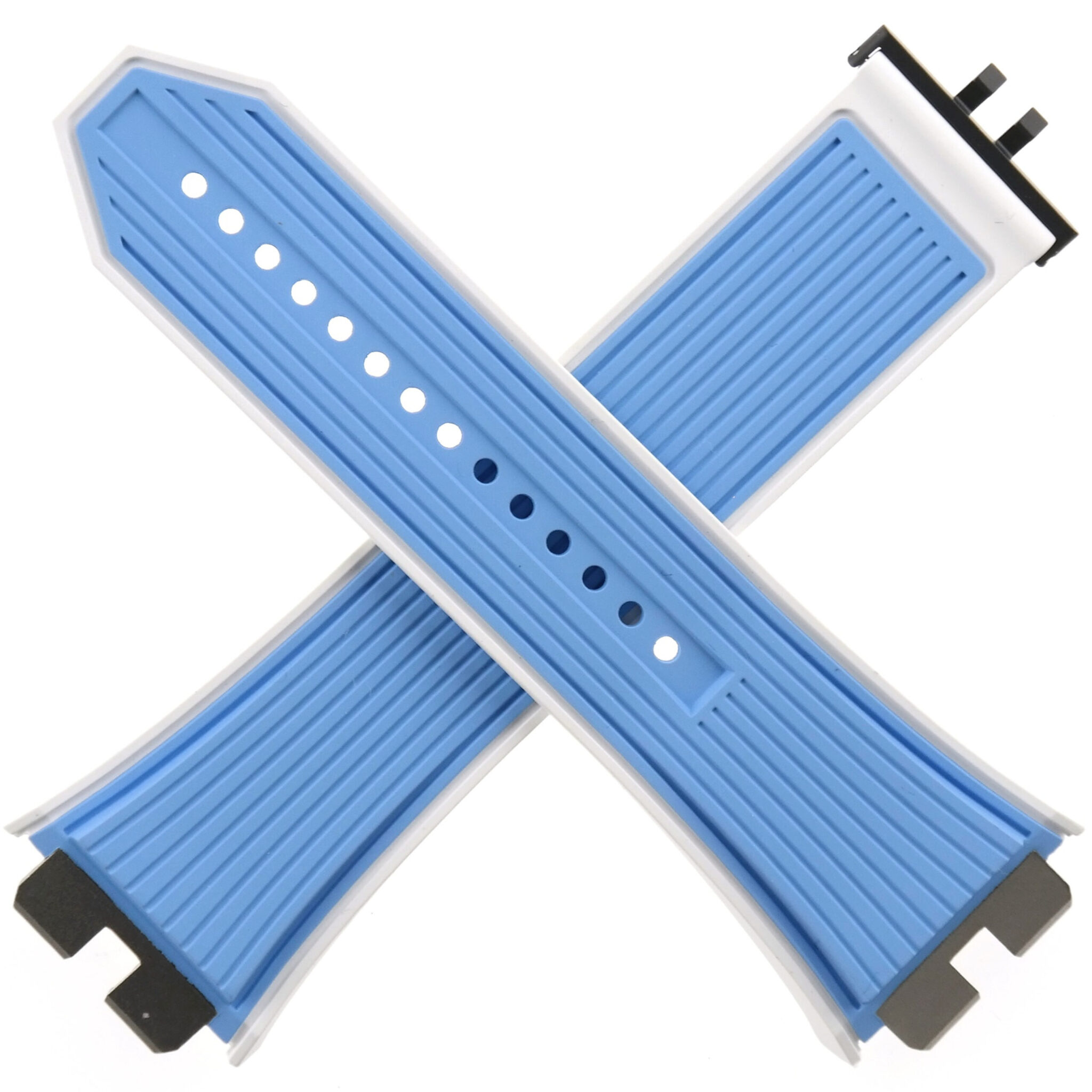 Authentic HUBLOT Big Bang One Click – Watch Strap – 23-18/85-80 – White/Blue