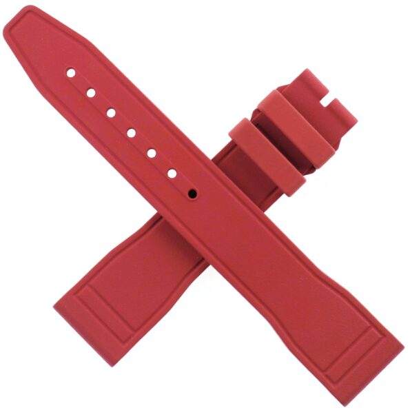 Authentic IWC Rubber Strap – Pilot’s Watch EasX-CHANGE – 21-18/120-80 – Red