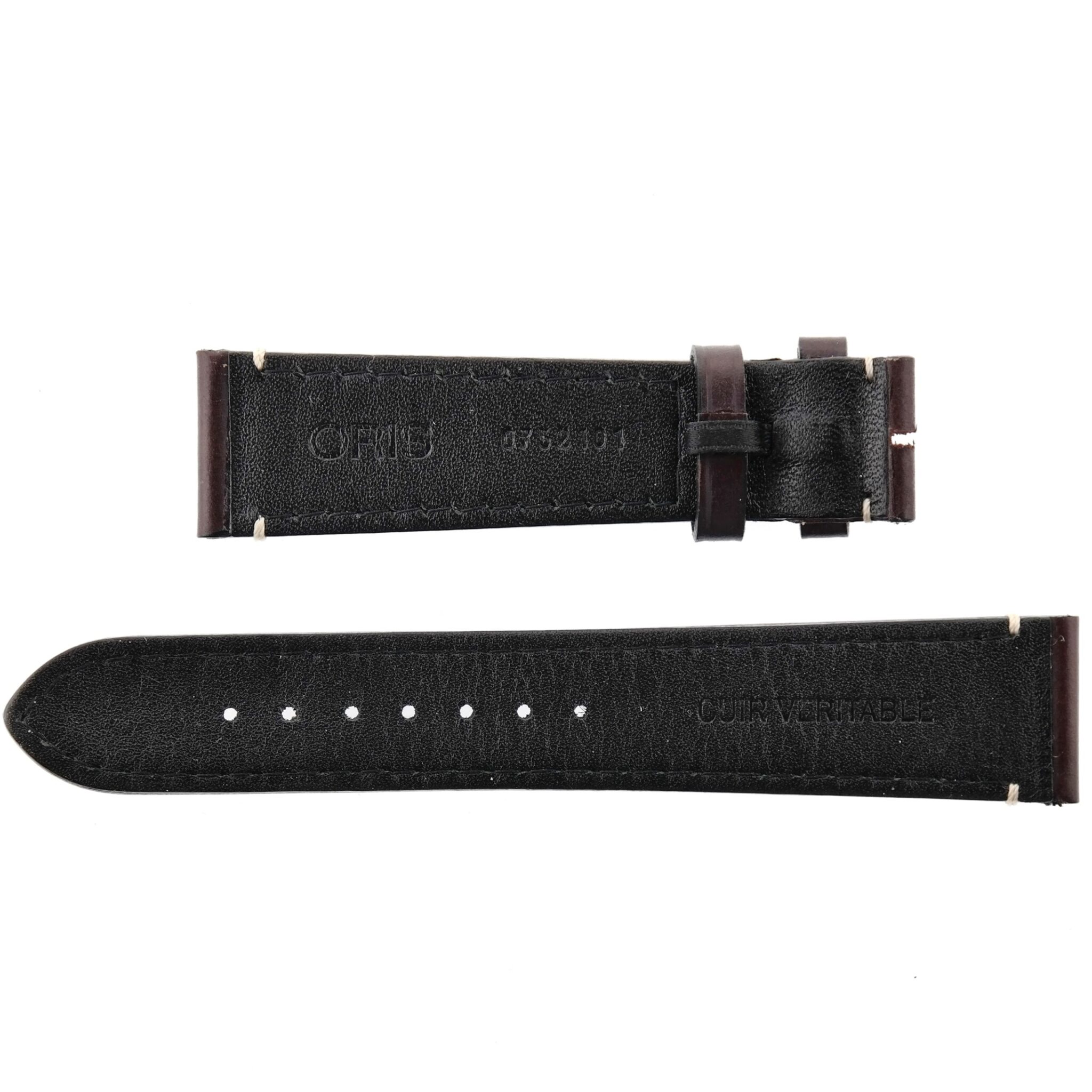 Authentic ORIS - Watch Strap ref. 07 5 21 01 - 21 mm - Leather