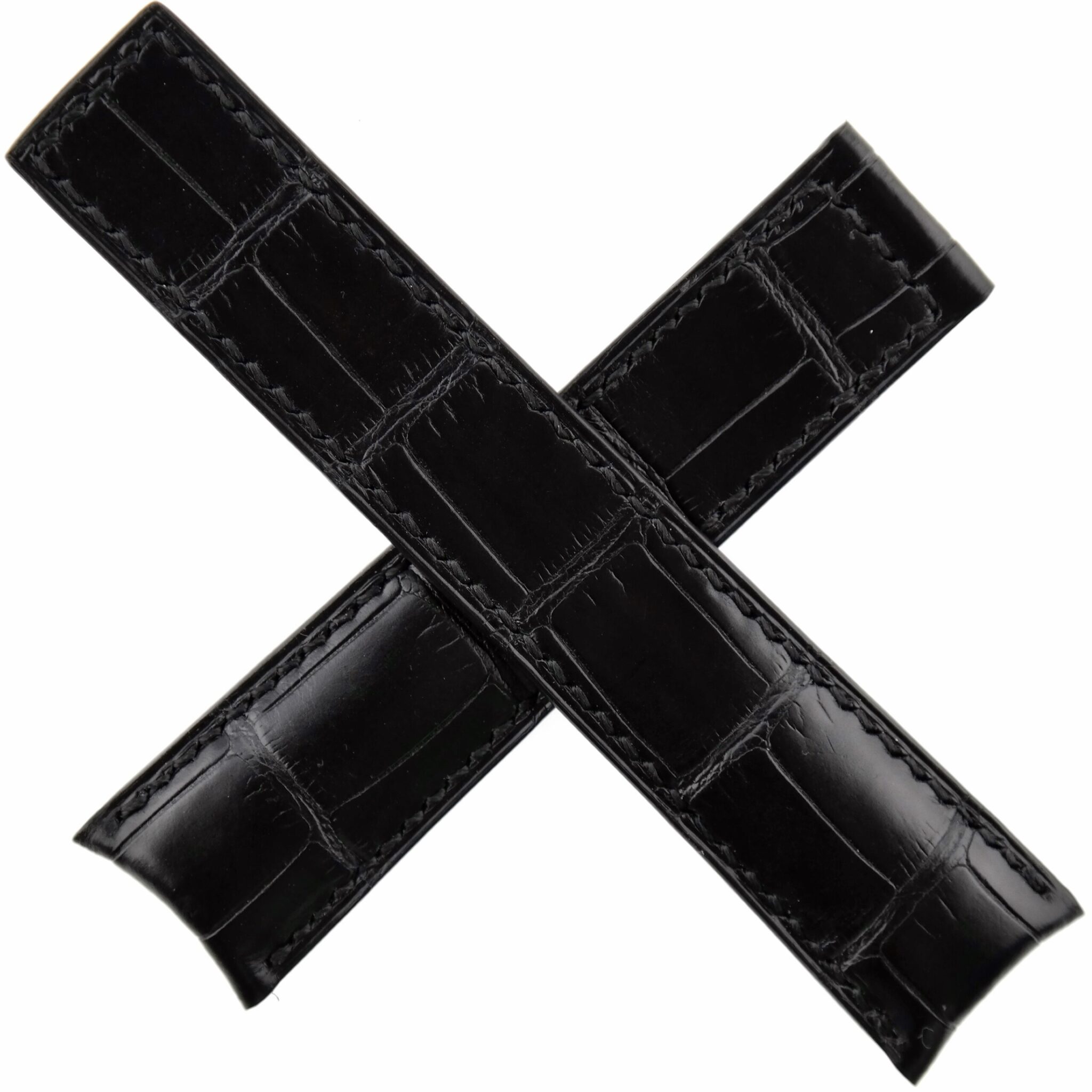 Authentic TAG Heuer Luxury Watch Strap – 20 mm – Curved Ends – Cousu Main