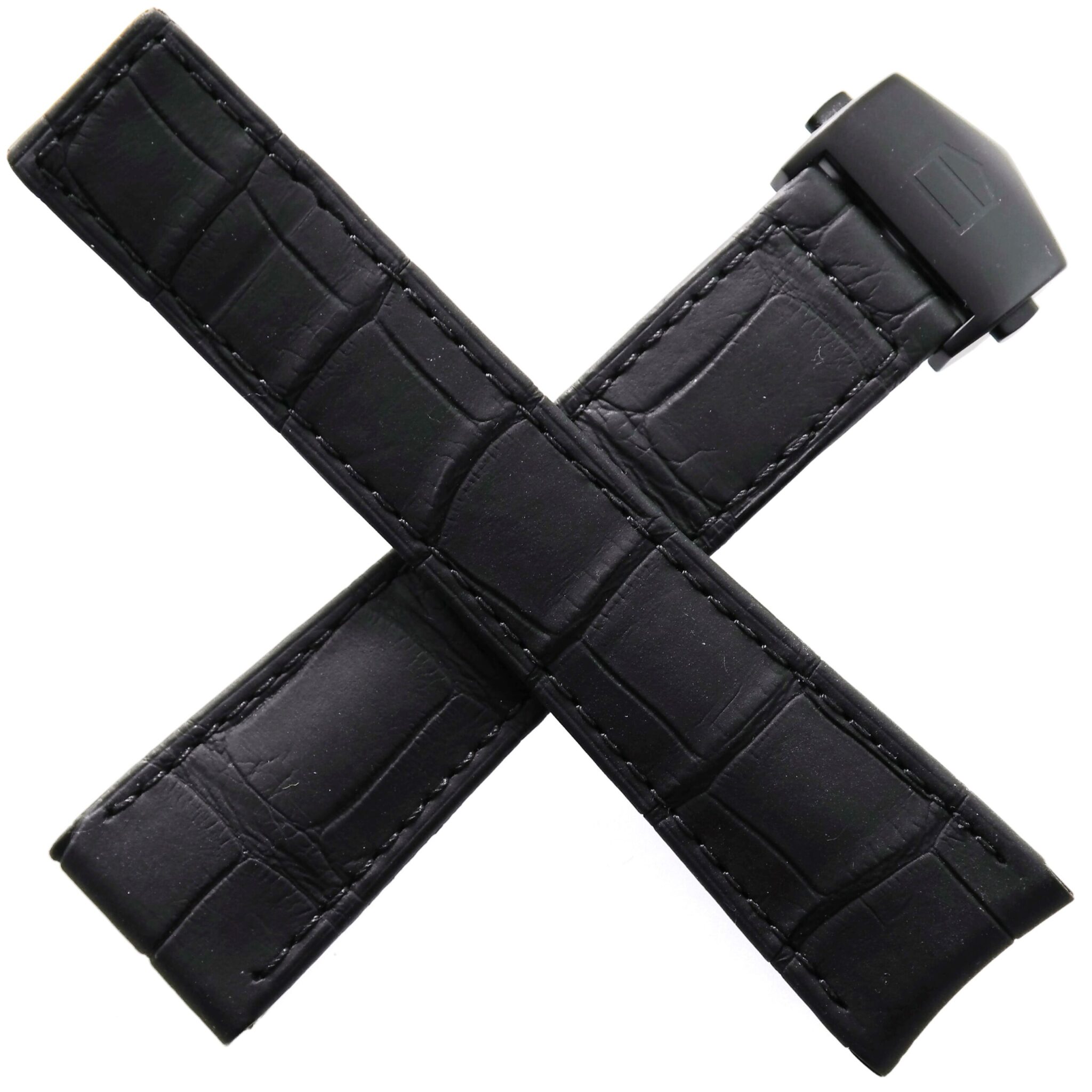 Authentic TAG Heuer Watch Strap – 22 mm – with Titanium Deployant Clasp FC5055