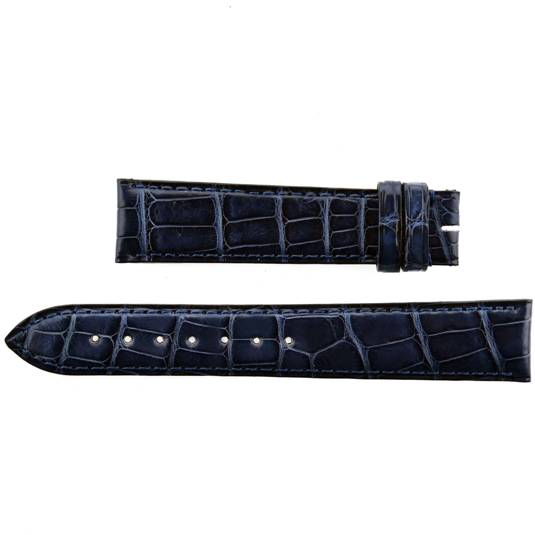 Authentic ZENITH - 18-470 - Leather Watch Strap - Swiss Made - 18 mm