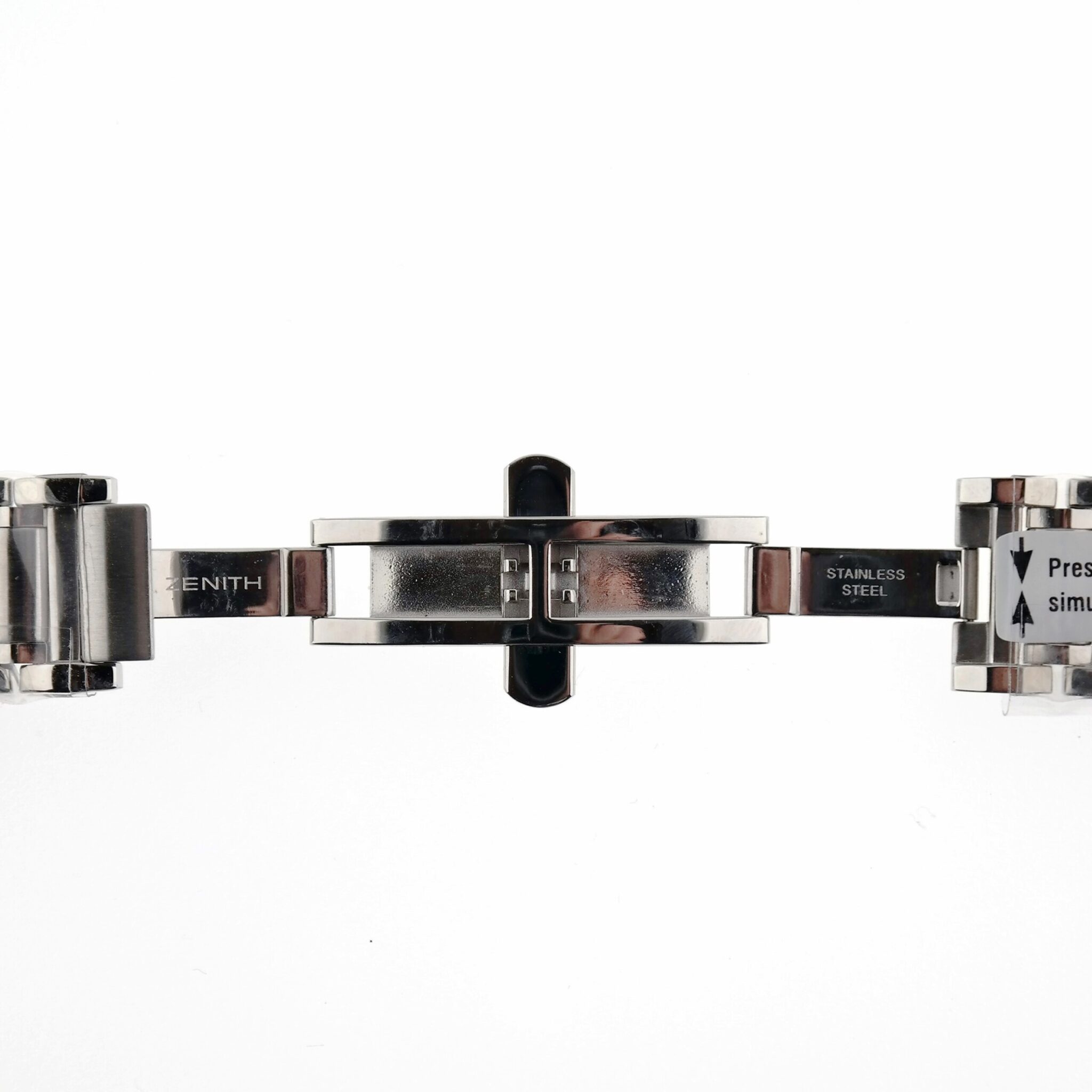 Authentic ZENITH - Stainless Steel Watch Bracelet - 20 mm