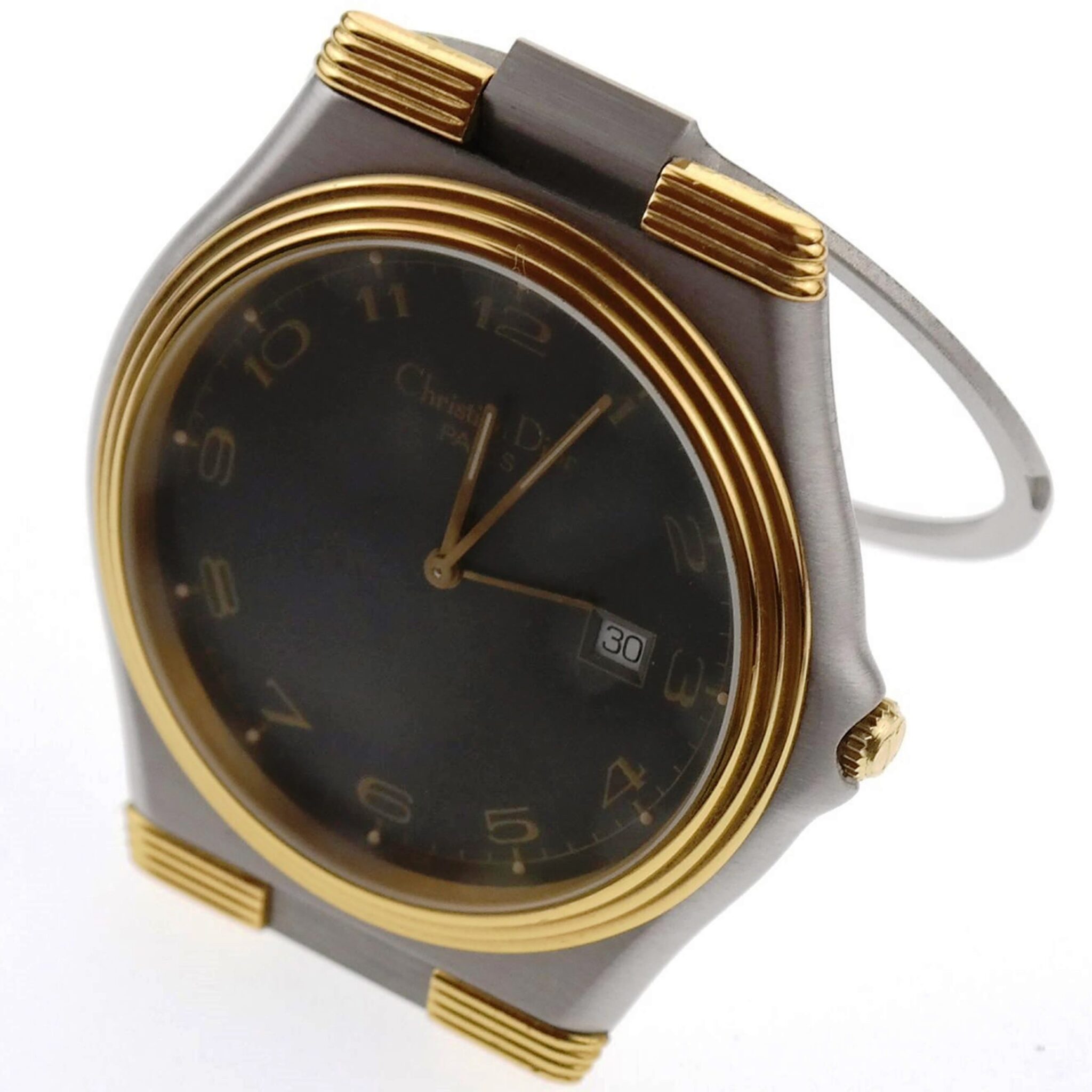 CHRISTIAN DIOR - Convertible Travel / Pocket / Desk Alarm Watch