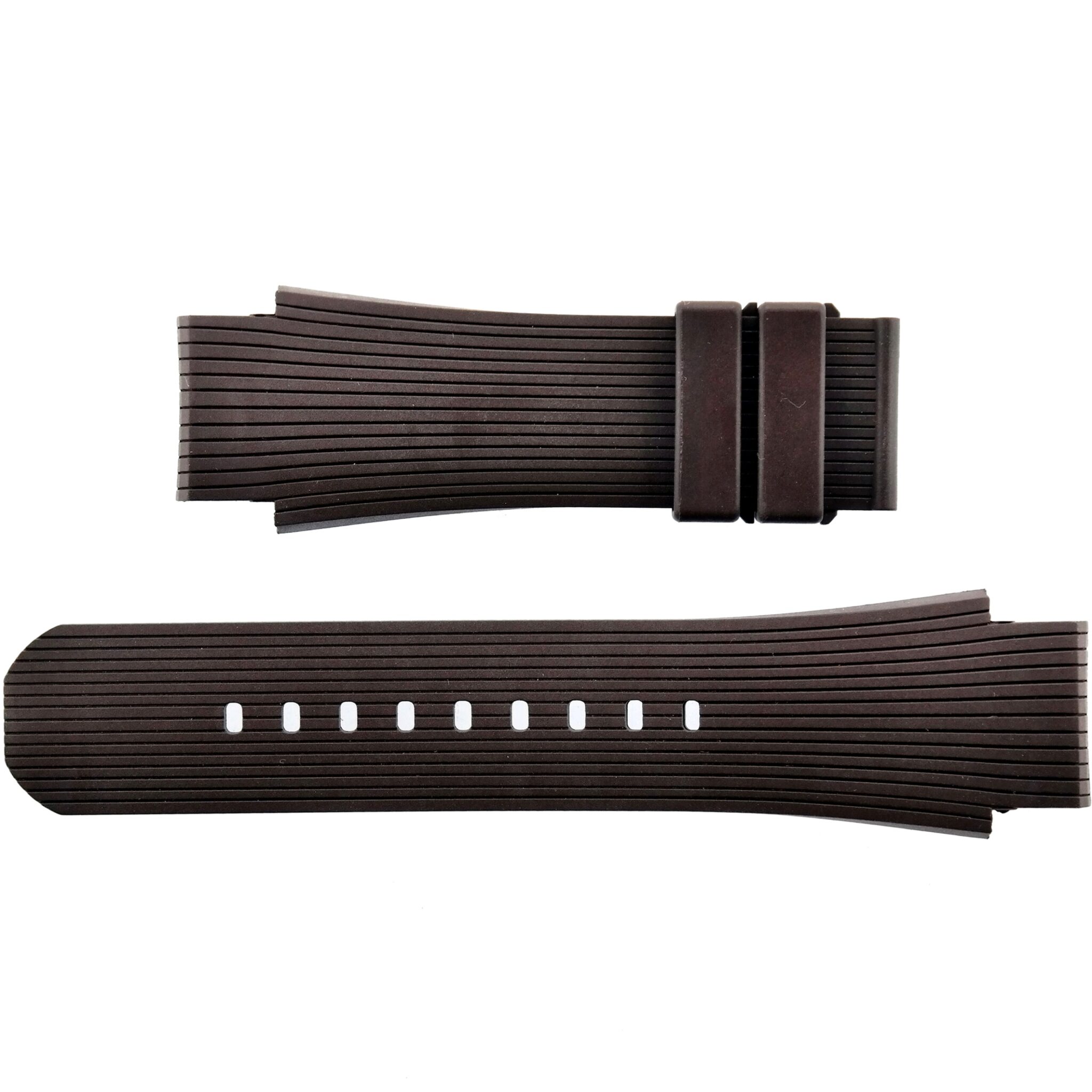 CLERC Geneve - Hydroscaph - Rubber Watch Strap - Brown