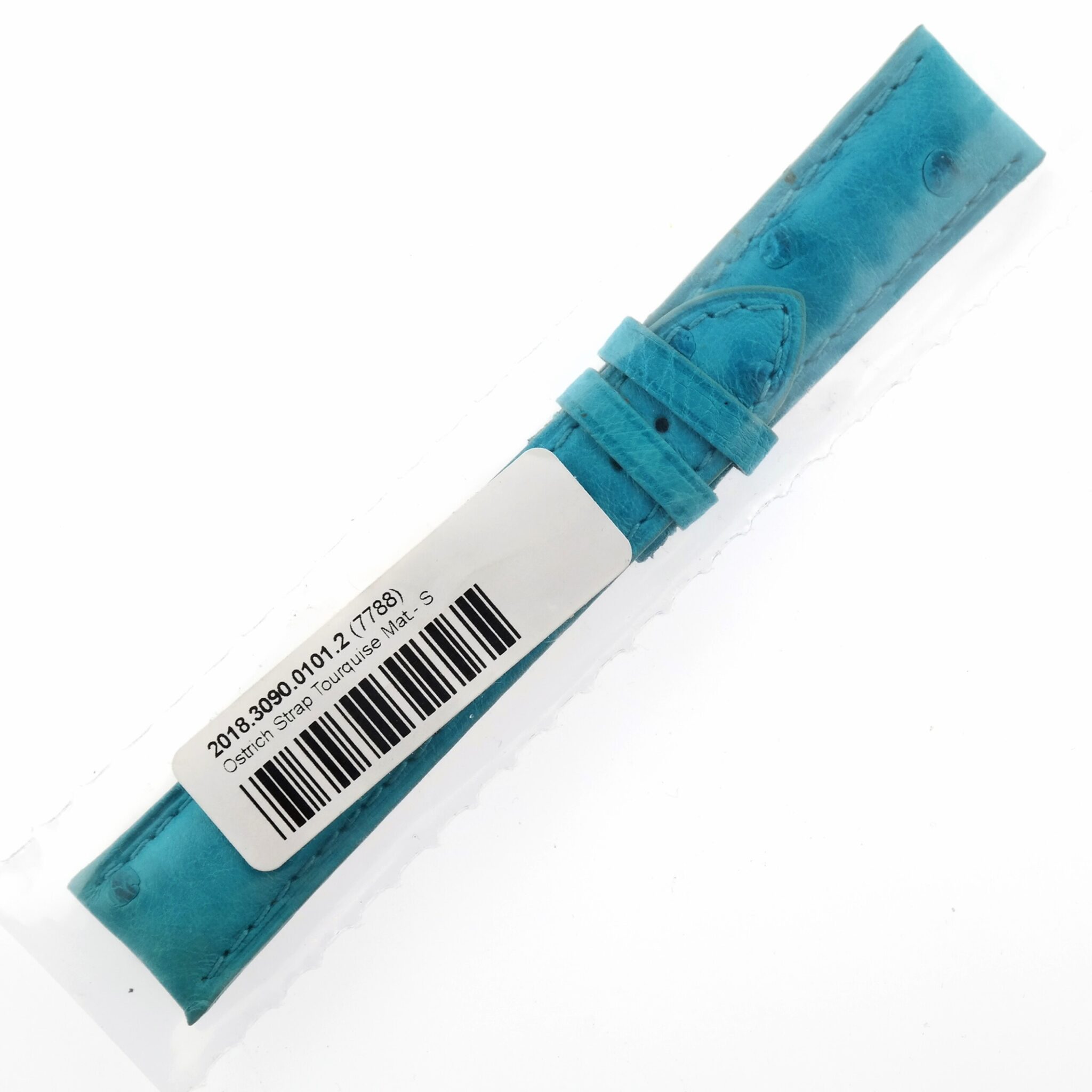 CUERVO Y SOBRINOS - Luxury Watch Strap - 20/18 - 105/65 - Ostrich Leather