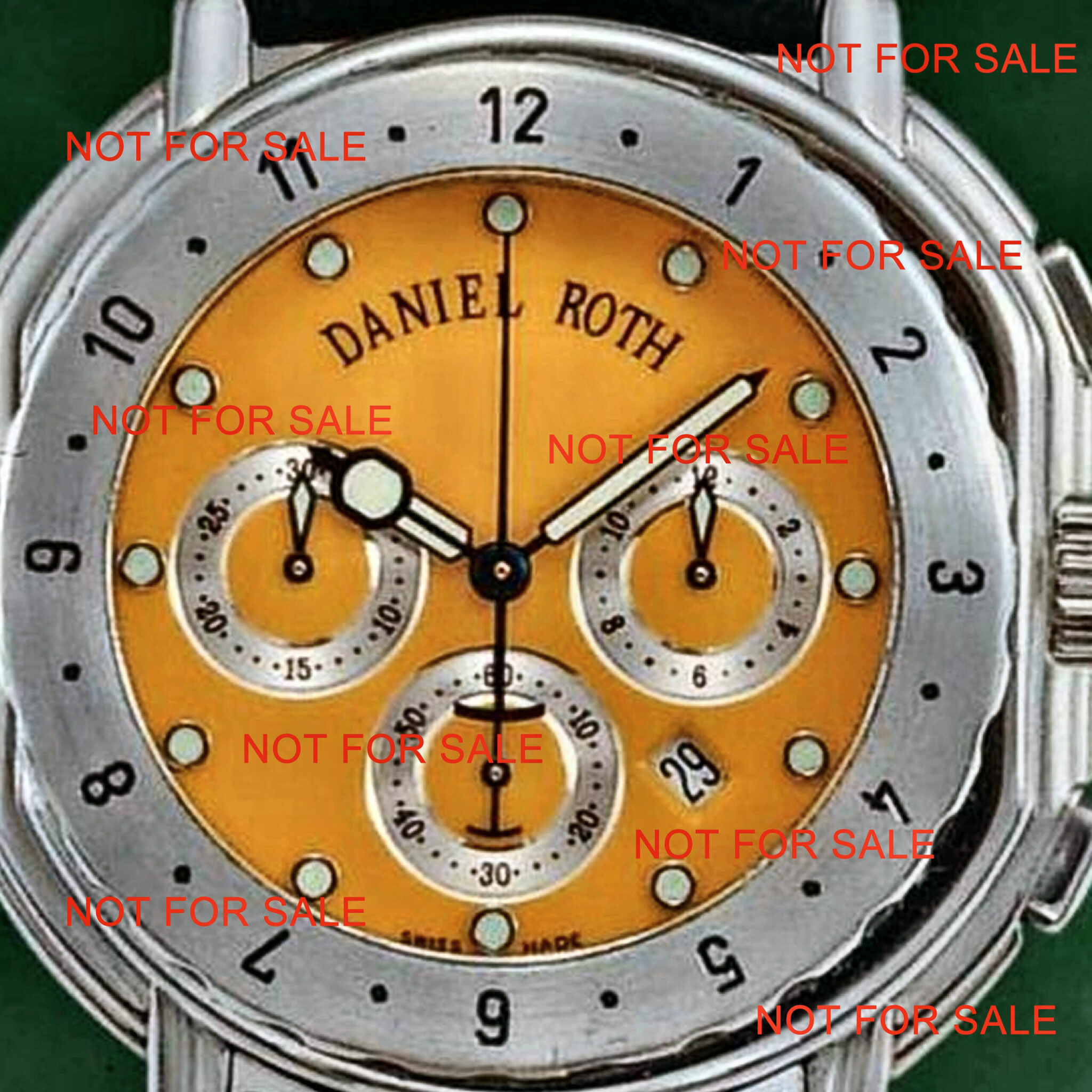 DANIEL ROTH Cal. 1270 - Frederic Piguet Meca-Quartz Chronograph Watch Movement