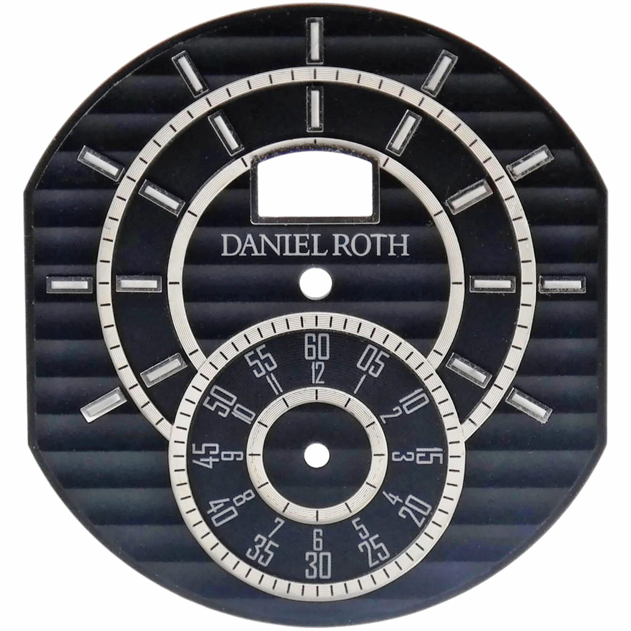DANIEL ROTH – Endurer Chronosprint Watch Dial Black