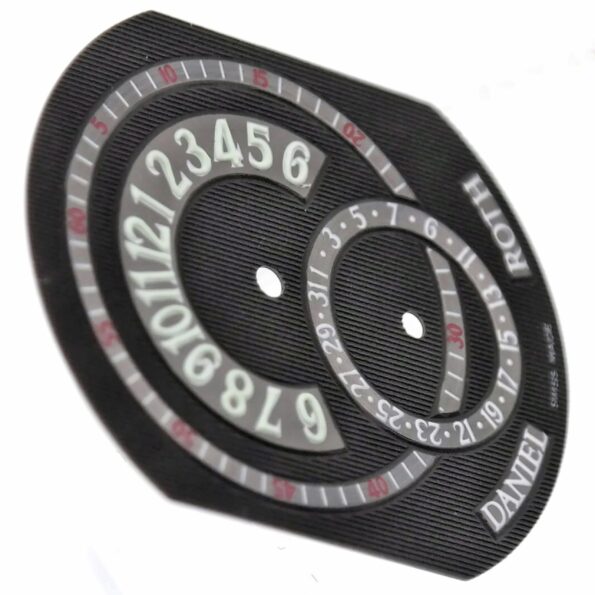 DANIEL ROTH - Premier Retrograde 807.L.10 (Gray) Watch Dial