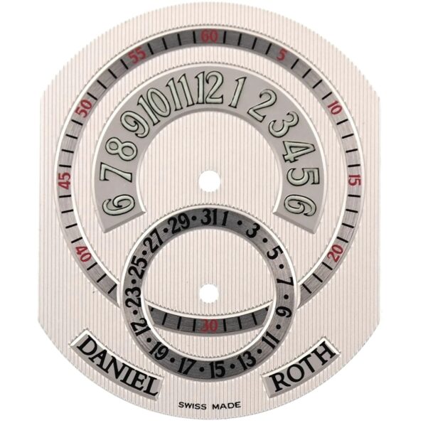 DANIEL ROTH – Premier Retrograde 807.L.10 (White) Watch Dial