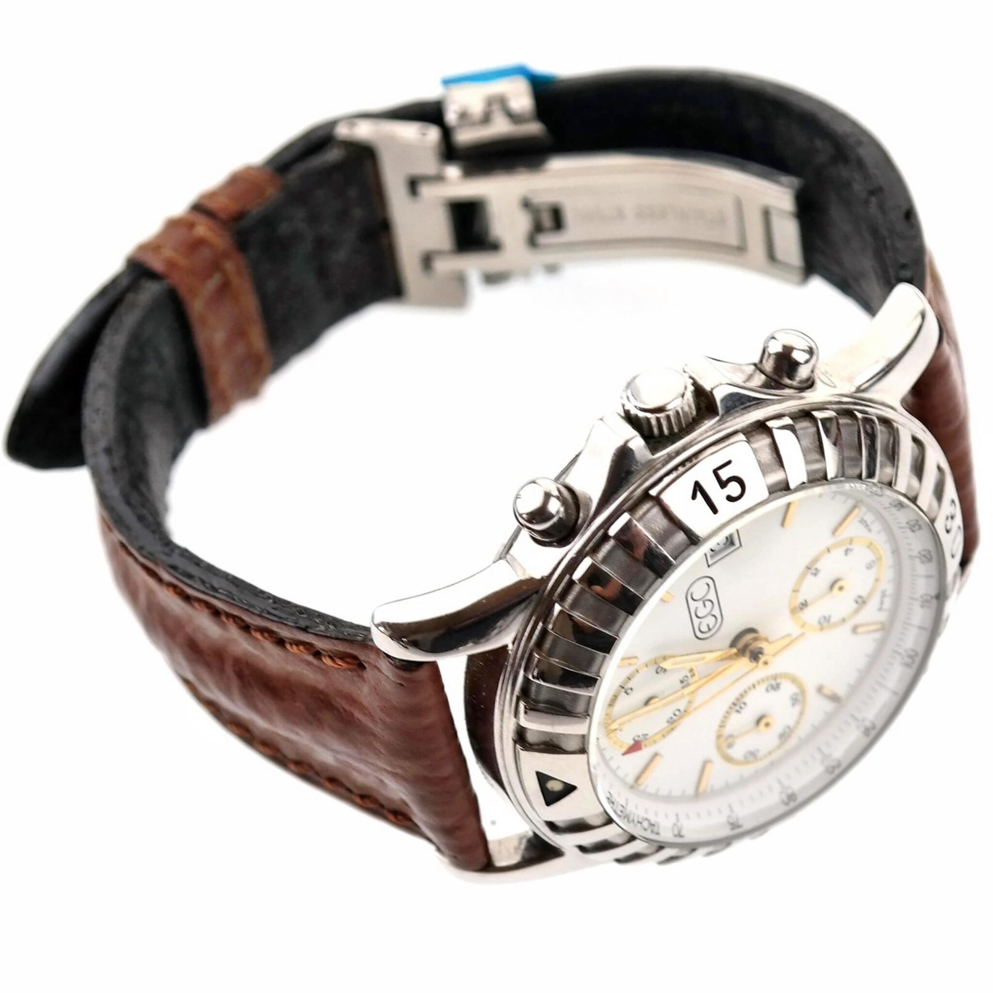 EGC - Swiss Made Automatic Chronograph Watch Valjoux 7750