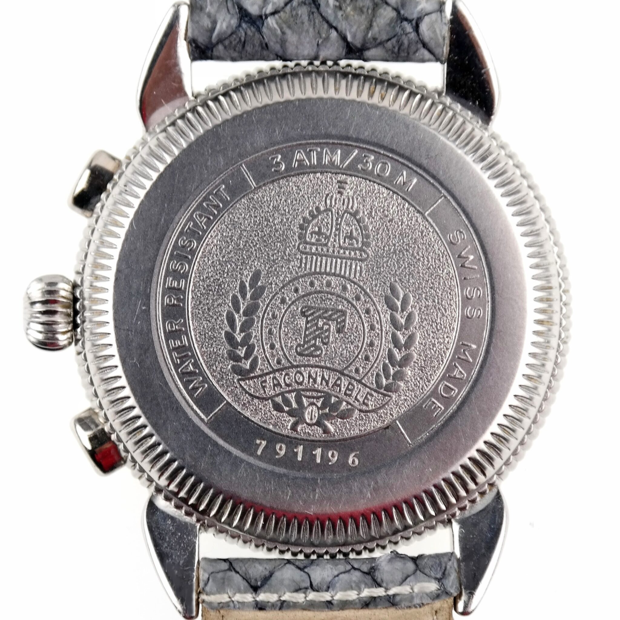 FACONNABLE - Geneve -  Swiss Made 251-262 Chronograph Split-Timer Watch