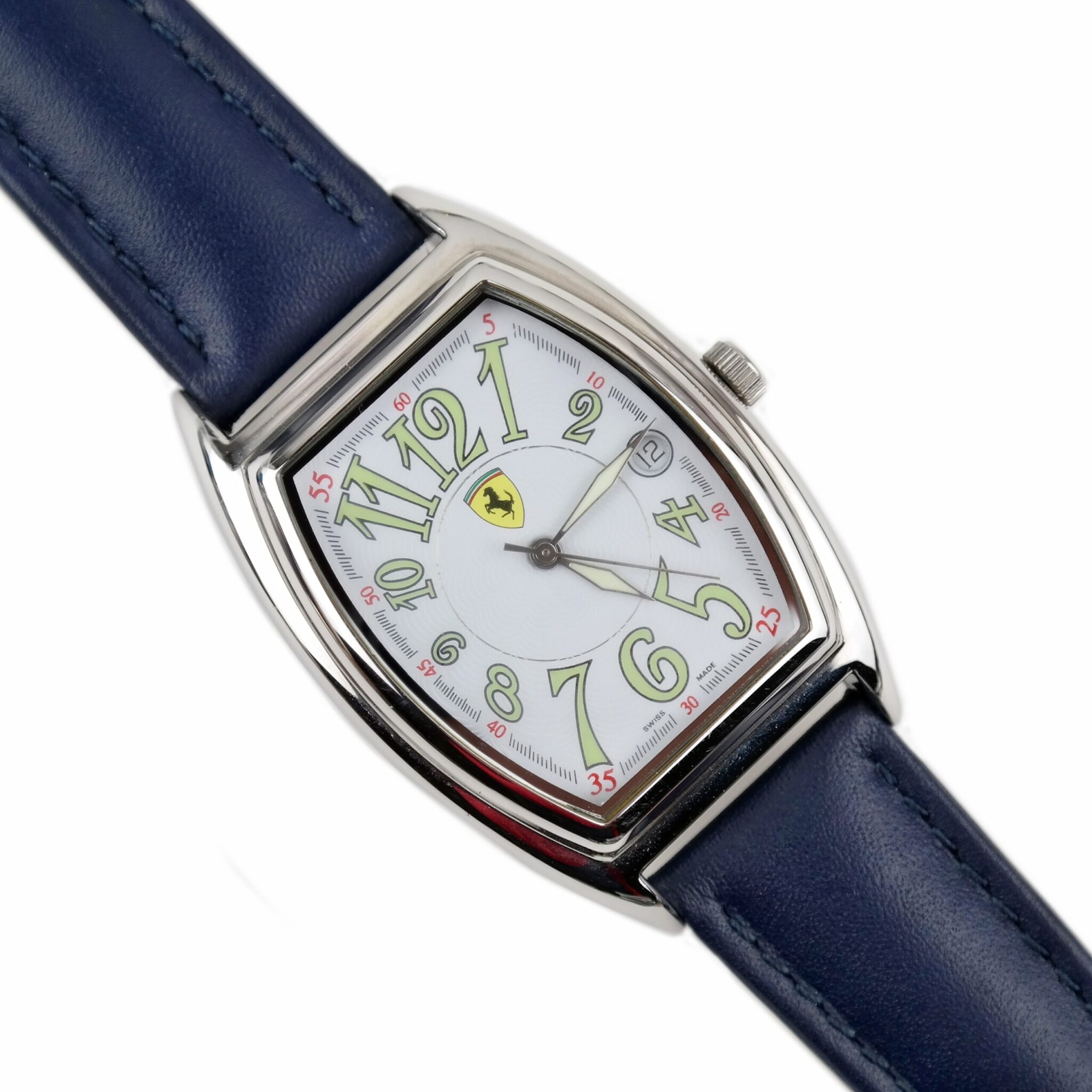 FERRARI Fan Club - Casablanca Homage - Swiss Made Automatic Watch - White Dial