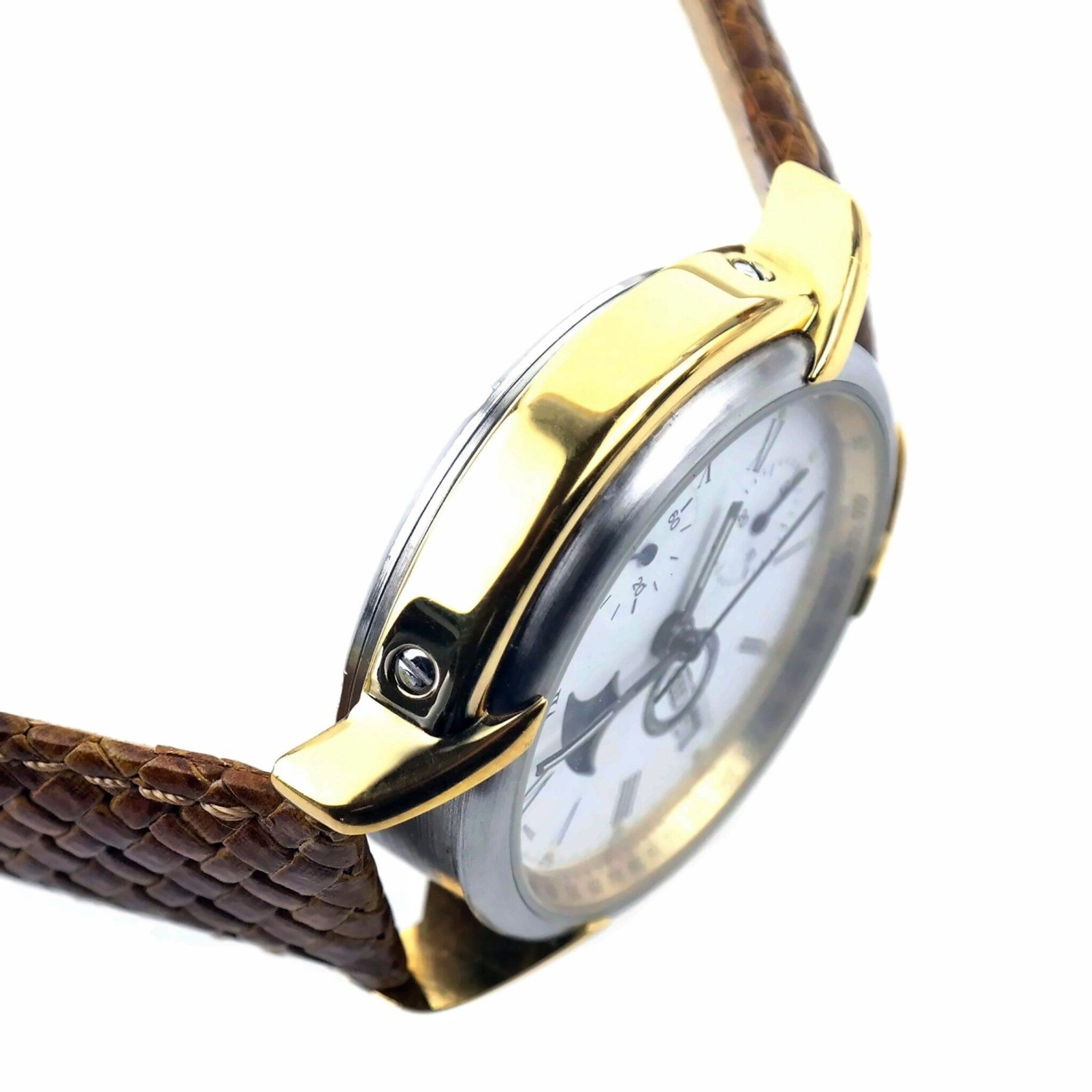 GEORGES GAY - Swiss Made Automatic Chronograph w. Moon Phases Watch Lim. Ed.