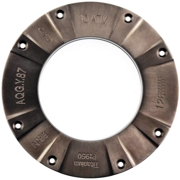 GERALD GENTA Arena Dual Time Perpetual Calendar AQG.Y.87 Titanium Case-back