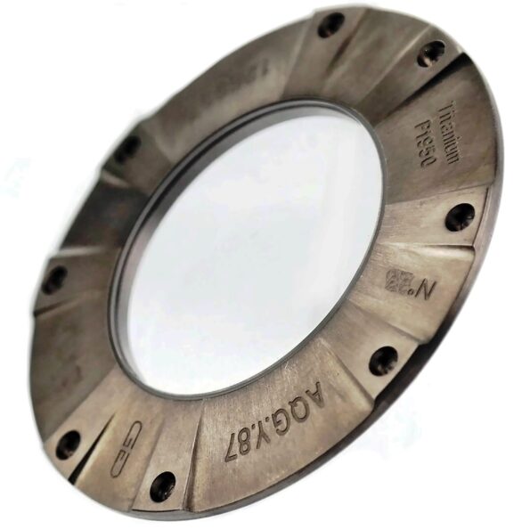 GERALD GENTA Arena Dual Time Perpetual Calendar AQG.Y.87 Titanium Case-back