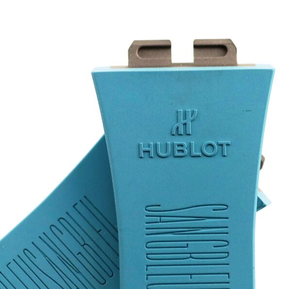 Authentic HUBLOT Sang Bleu II (418) - Luxury Watch Strap - 29-22/100-80 - Rubber