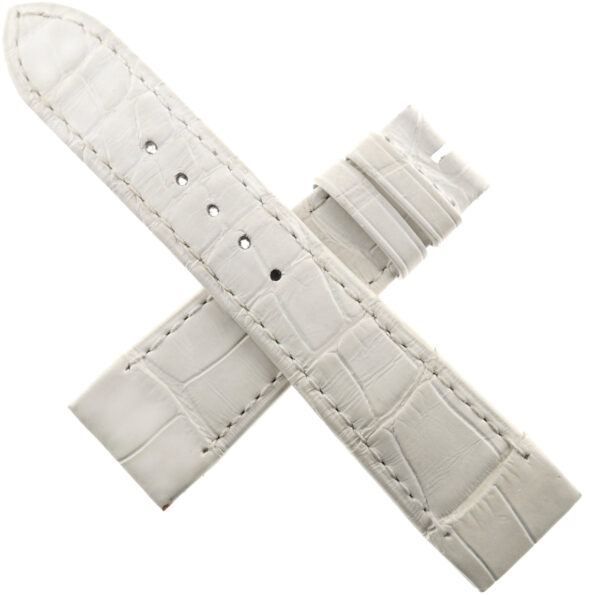 JAEGER LECOULTRE – Reverso – Leather Watch Strap – 19.5/16 65/100 – White