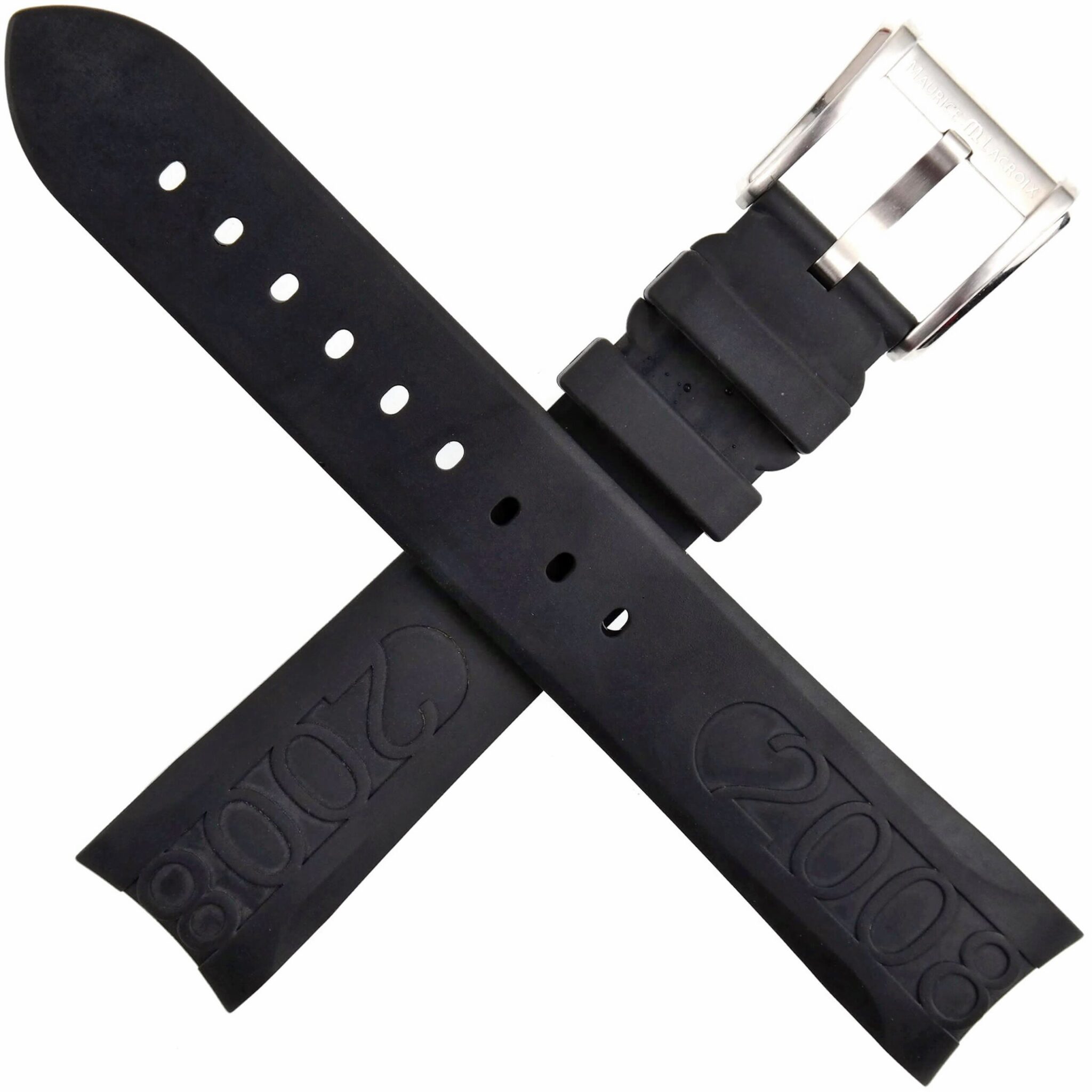 MAURICE LACROIX – 2008 – Rubber Watch Strap – 20 mm – Swiss Made