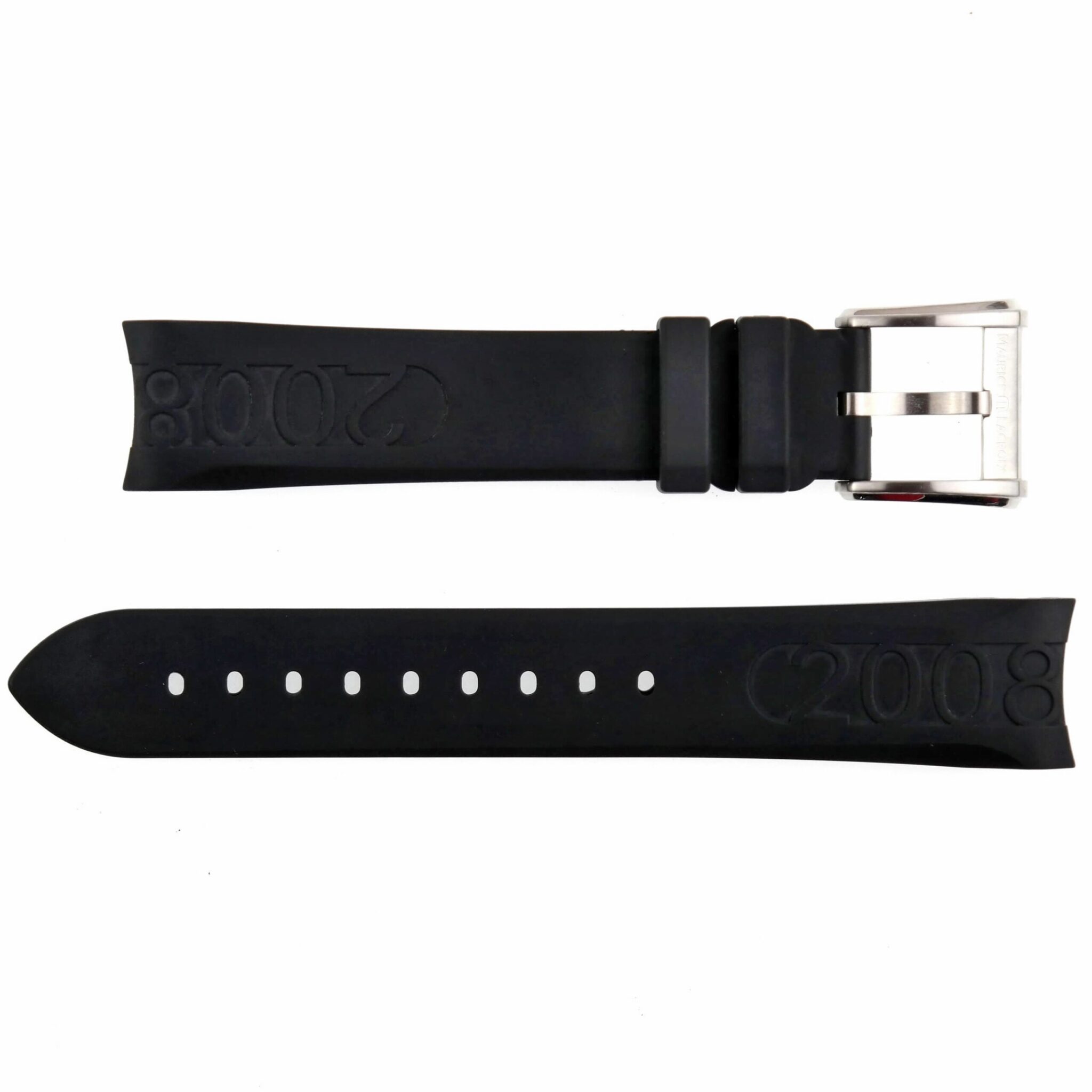MAURICE LACROIX - 2008 - Rubber Watch Strap - 20 mm - Swiss Made