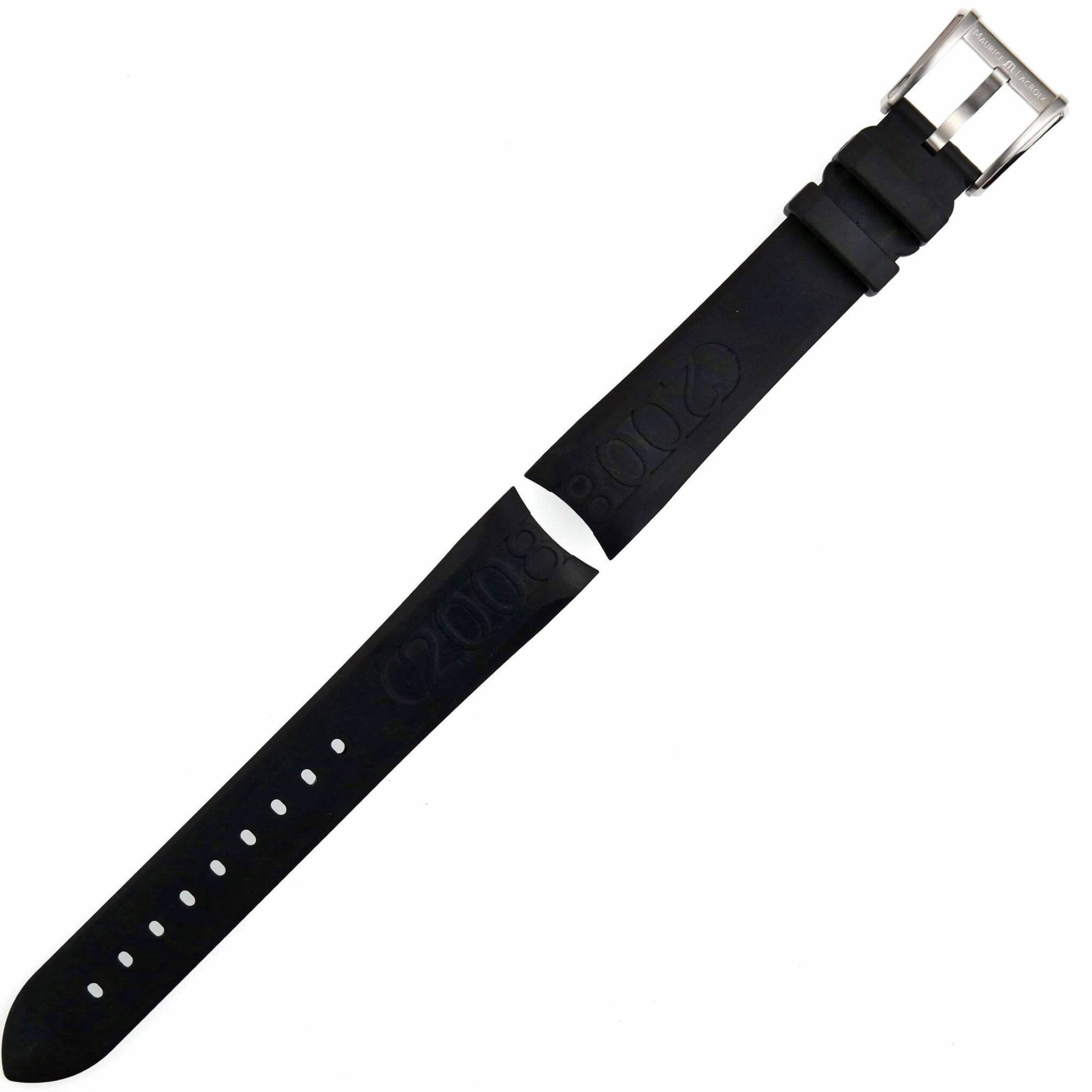 MAURICE LACROIX - 2008 - Rubber Watch Strap - 20 mm - Swiss Made