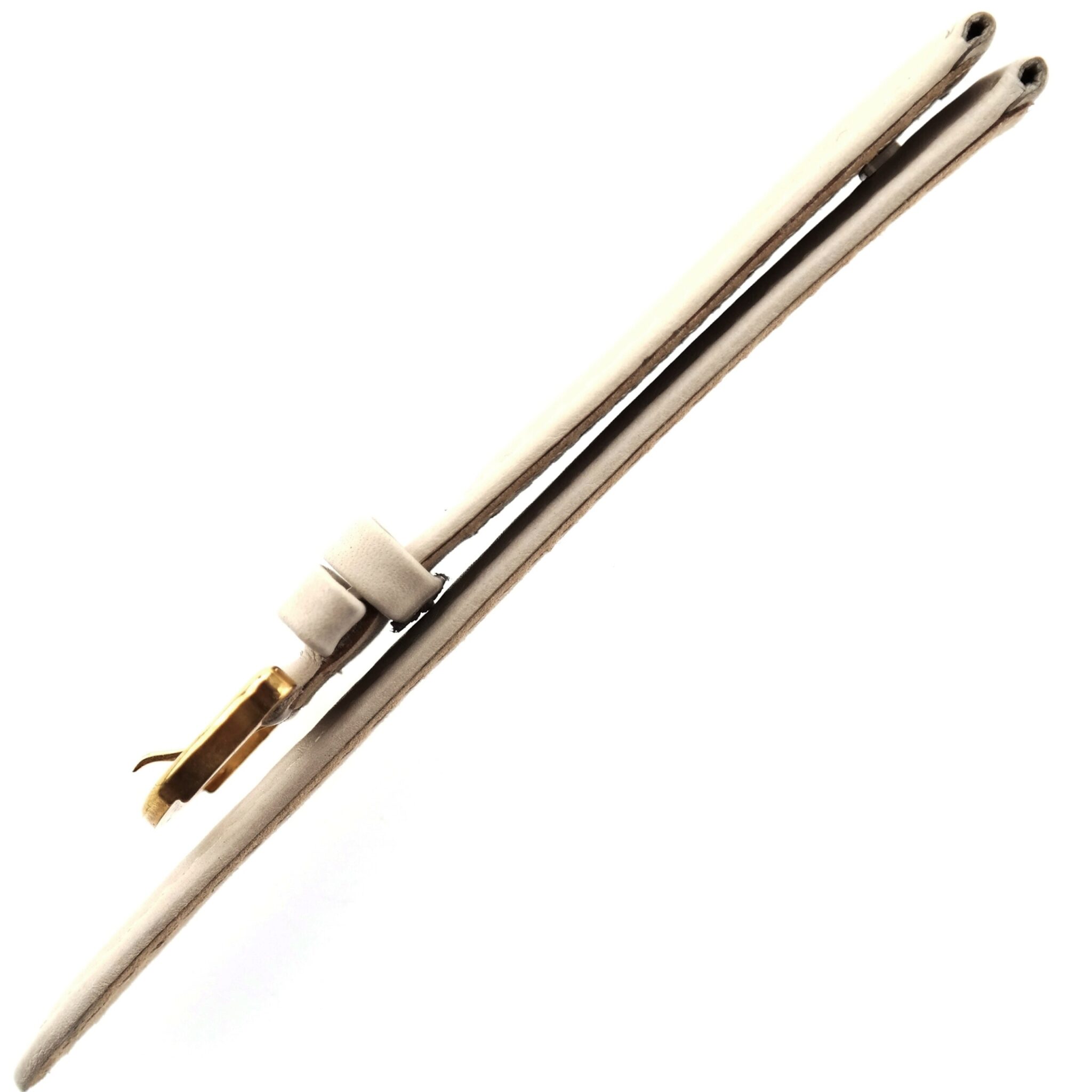 MAURICE LACROIX - Leather Watch Strap - 19/16 75/110 - Swiss Made - Beige