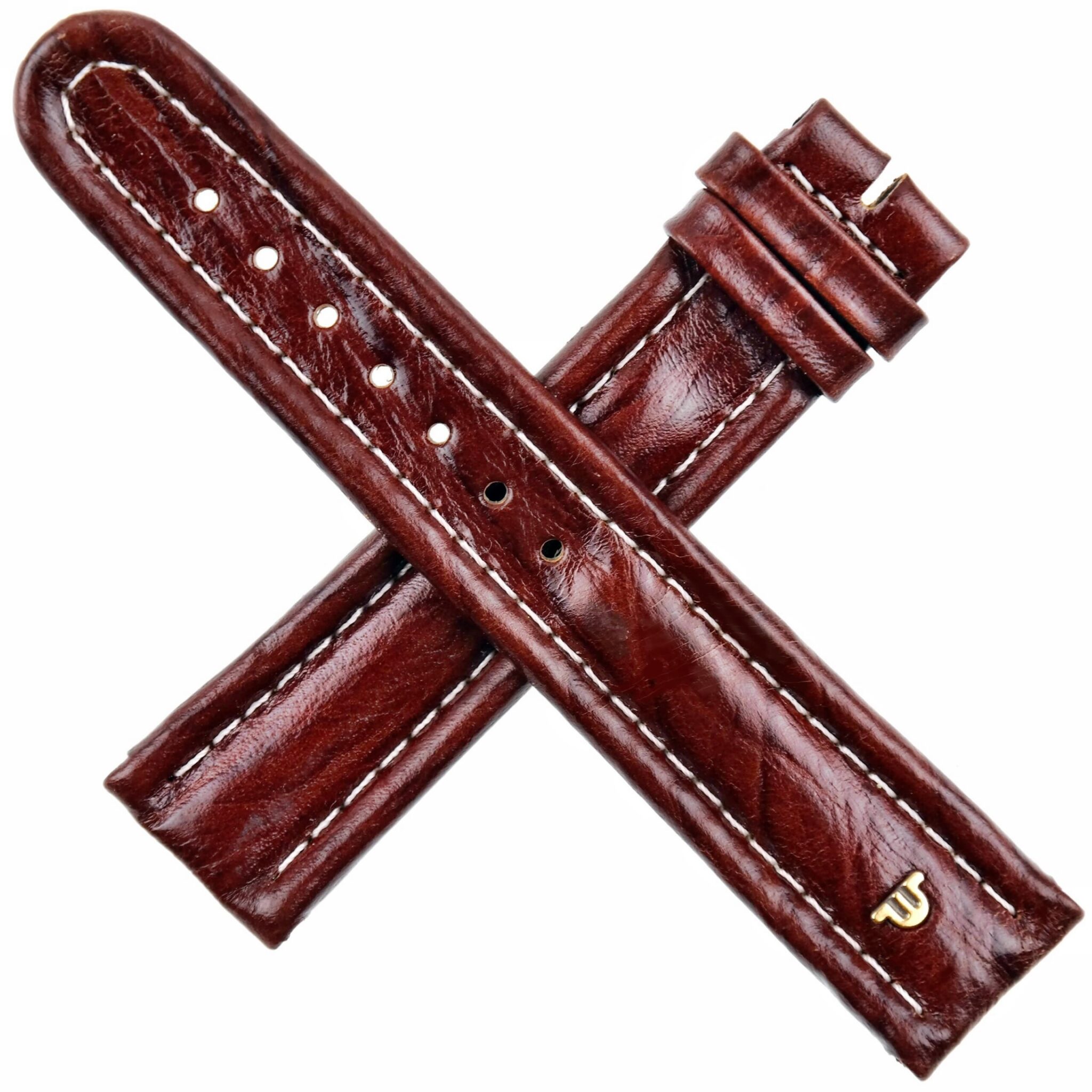 MAURICE LACROIX – Leather Watch Strap – 20 mm – Swiss Made – Brown