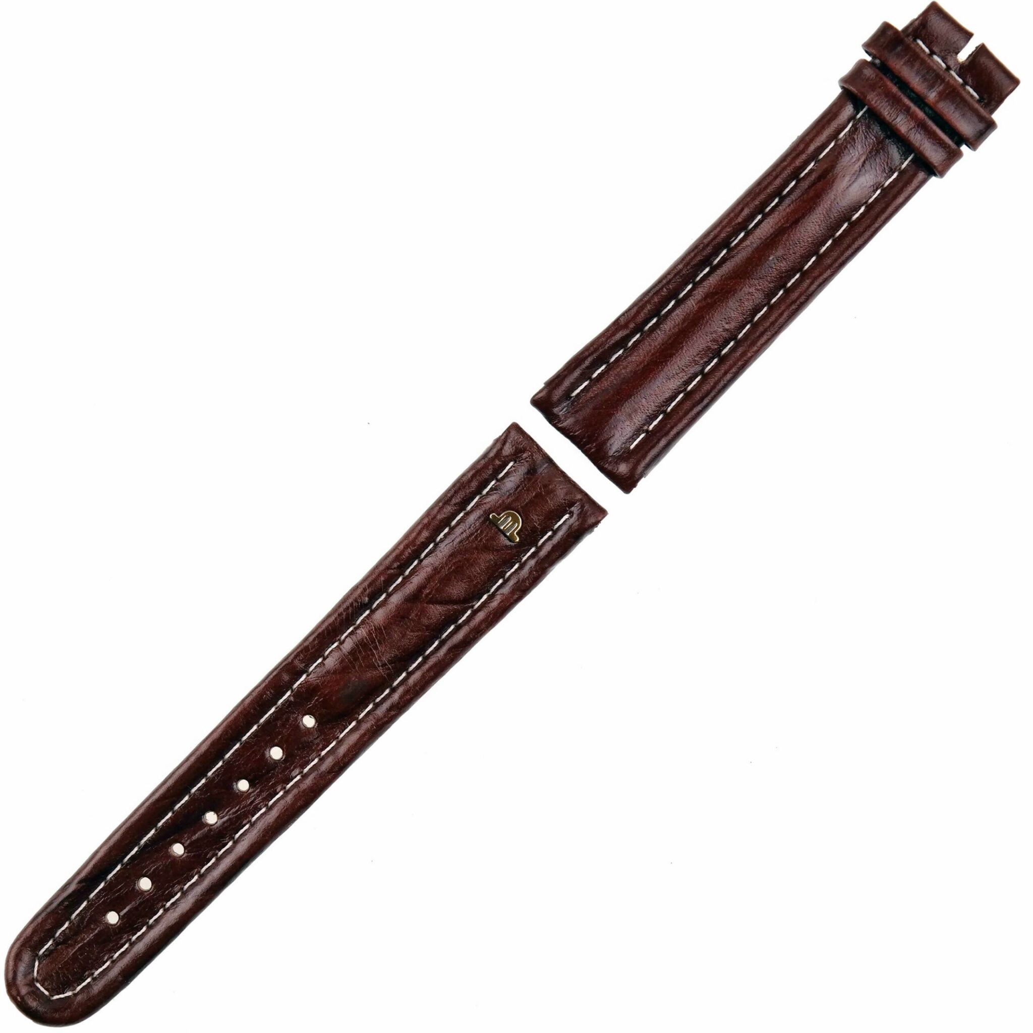 MAURICE LACROIX - Leather Watch Strap - 20 mm - Swiss Made - Brown