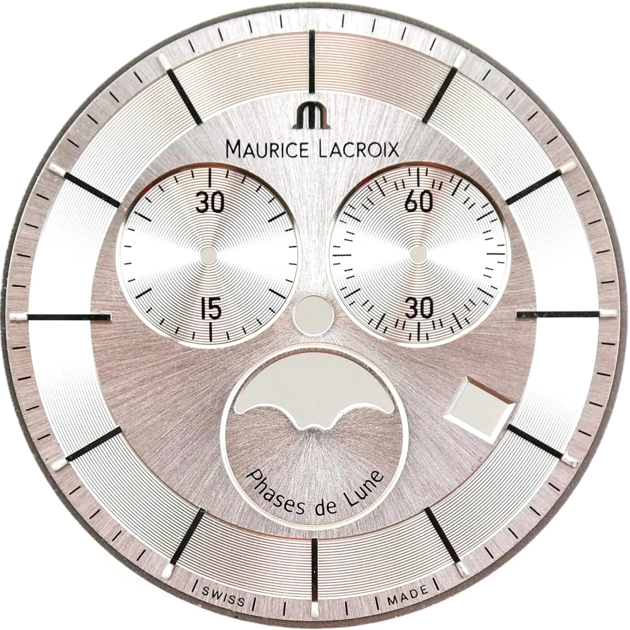 MAURICE LACROIX – Les Classiques Chronographe Phases de Lune – Watch Dial