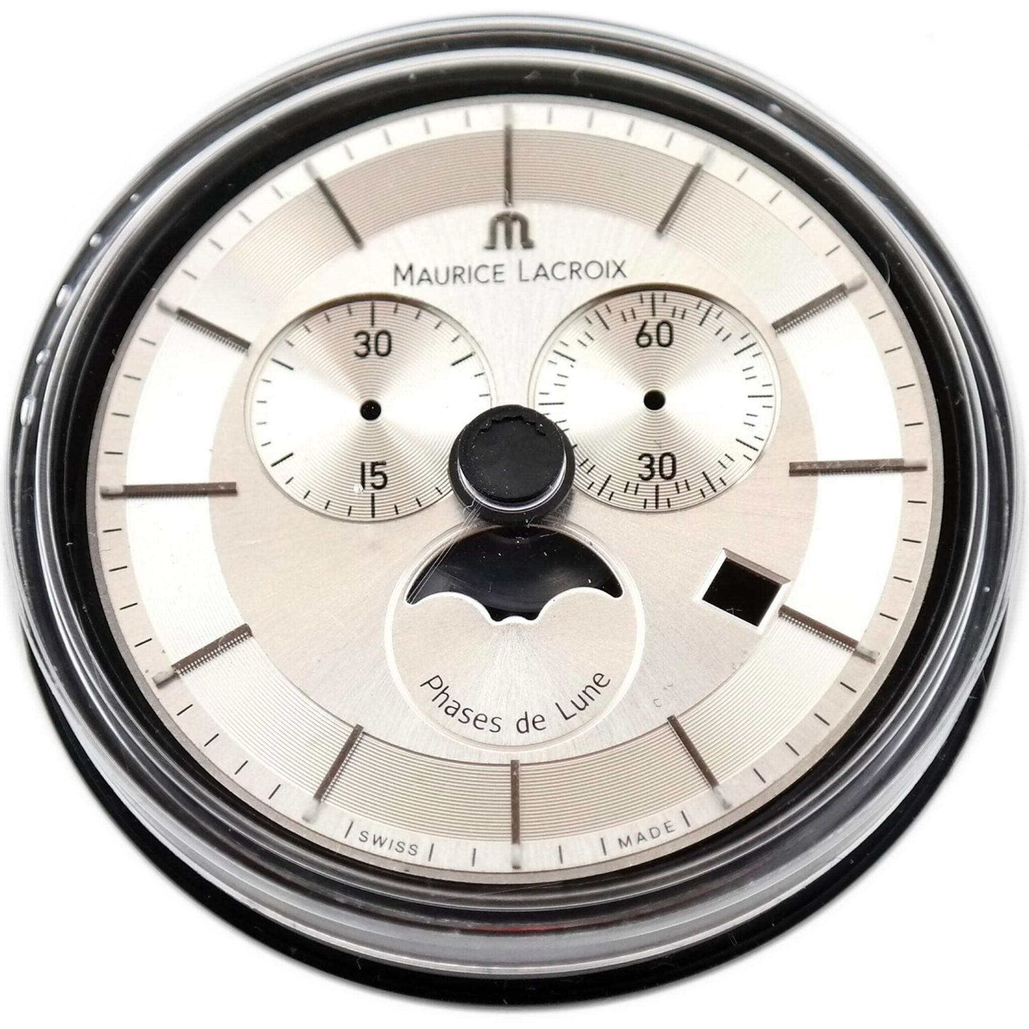 MAURICE LACROIX - Les Classiques Chronographe Phases de Lune - Watch Dial