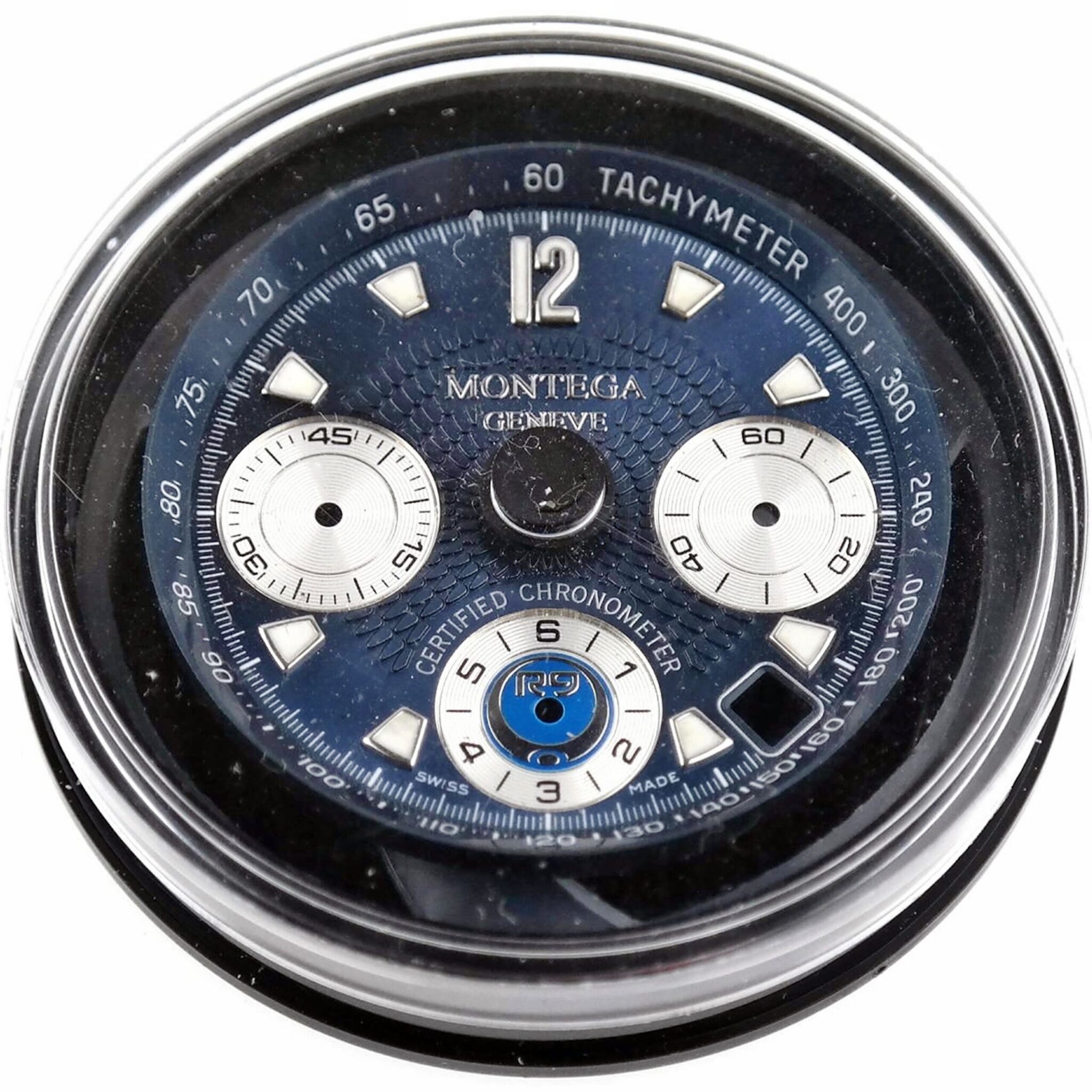 MONTEGA Geneve - Automatic Chronograph MC01 - Watch Dial - Dark Blue