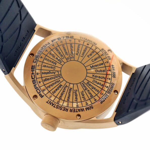 Original Watch Case With Band for PORSCHE DESIGN P'6752 WorldTraveler