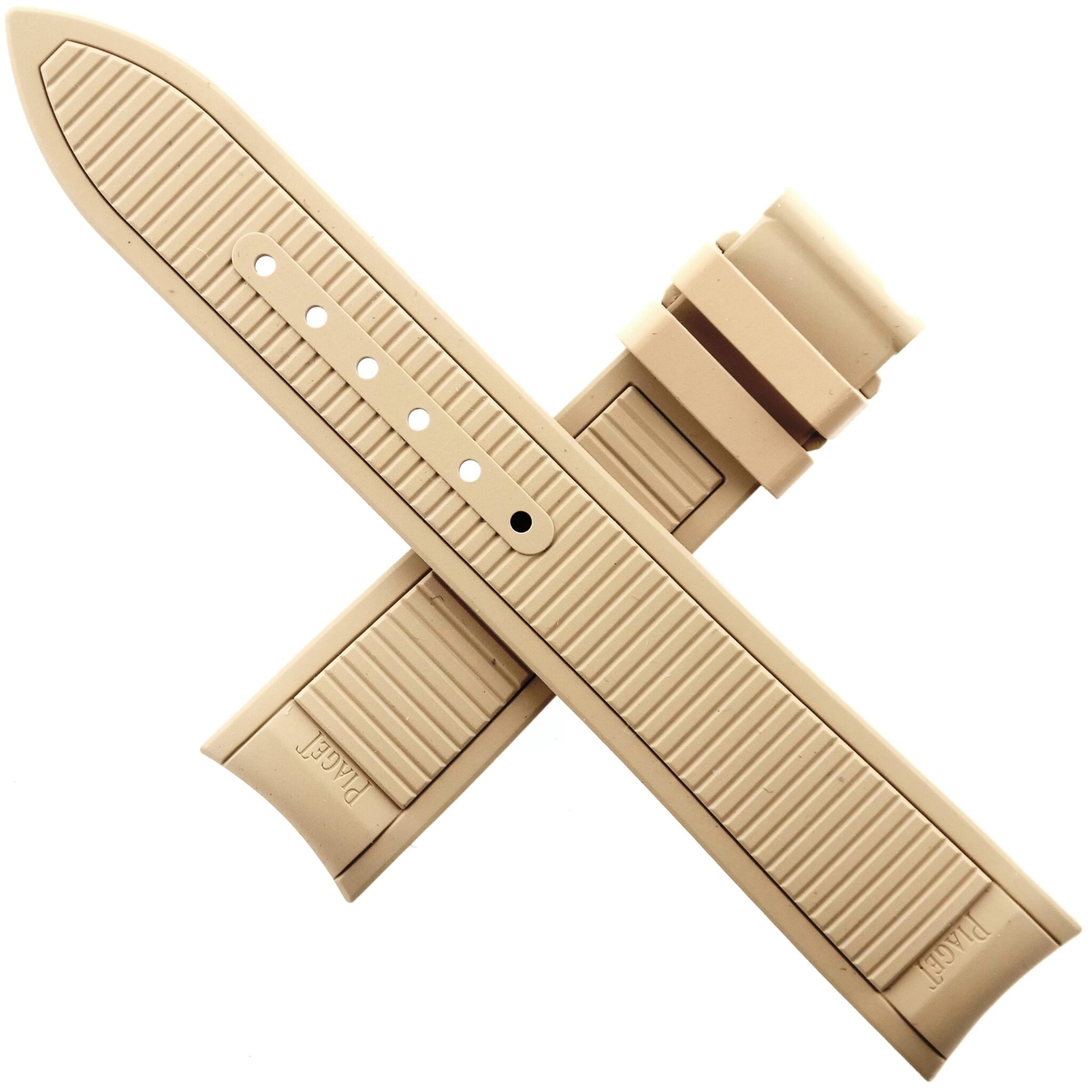 PIAGET – 18-16/115-65 – Luxury Watch Rubber Strap – Beige
