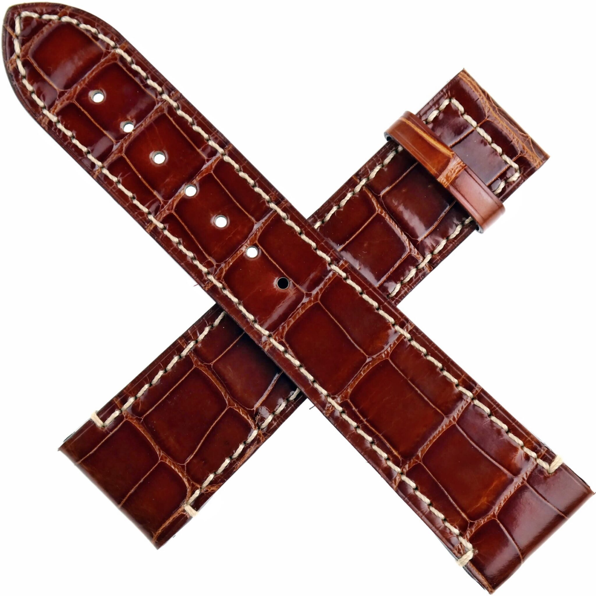 RODOLPHE – Luxury Watch Strap – 23 mm – Genuine Leather – Swiss Made