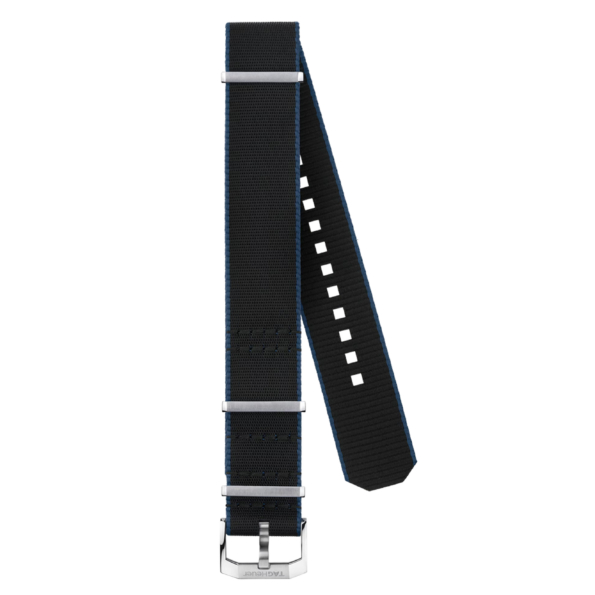 TAG HEUER AUTAVIA Fabric Strap Black and Blue BC0962 – 21 mm