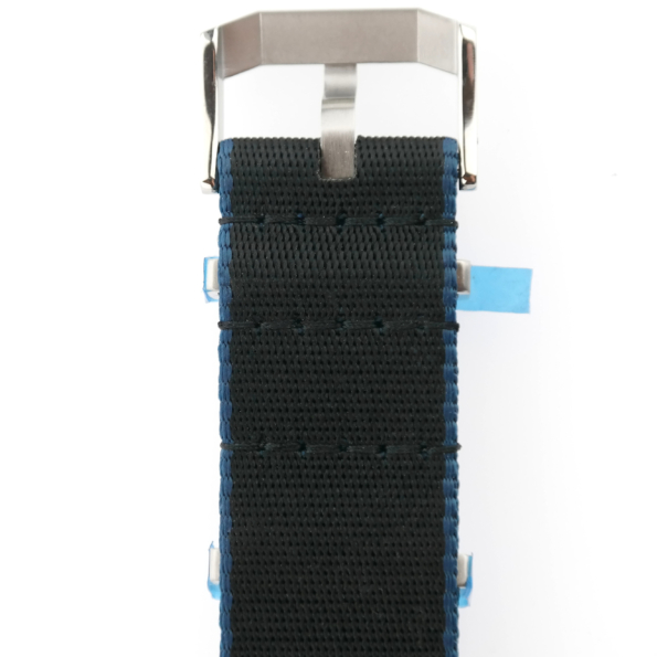 TAG HEUER AUTAVIA Black and Blue Fabric Strap BC0962 - 21 mm