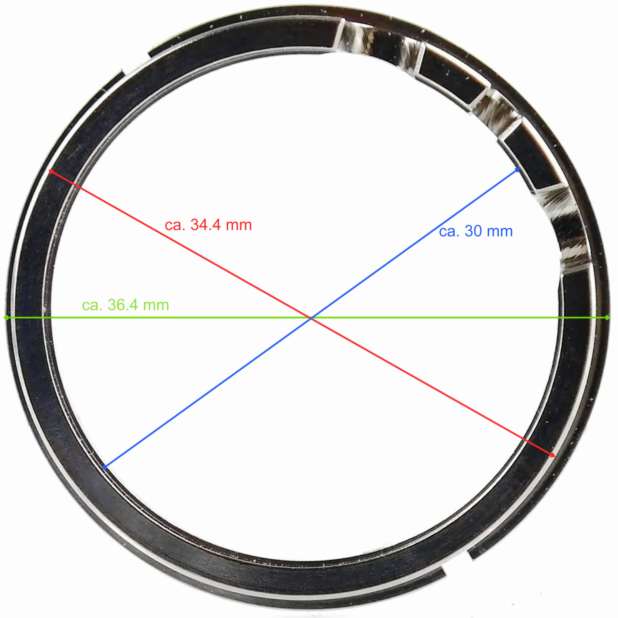 TAG Heuer Carrera CV2A1X Calibre 16 Movement Spacer for 43 mm Watch Case