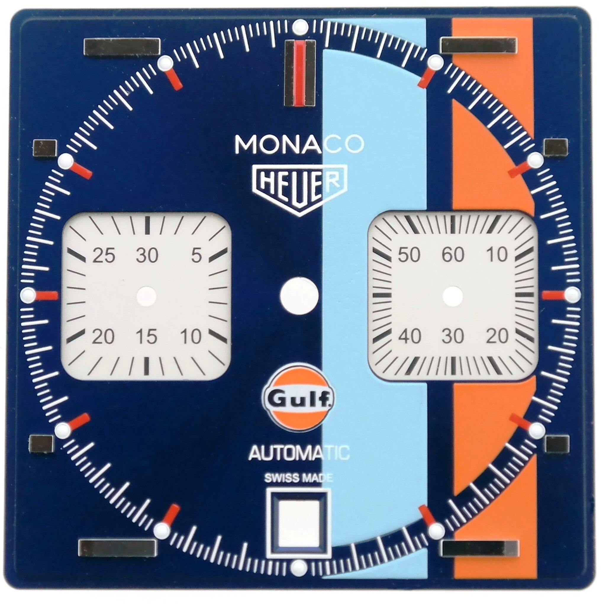 TAG Heuer MONACO GULF – Calibre 11 – CAW211R – Watch Dial