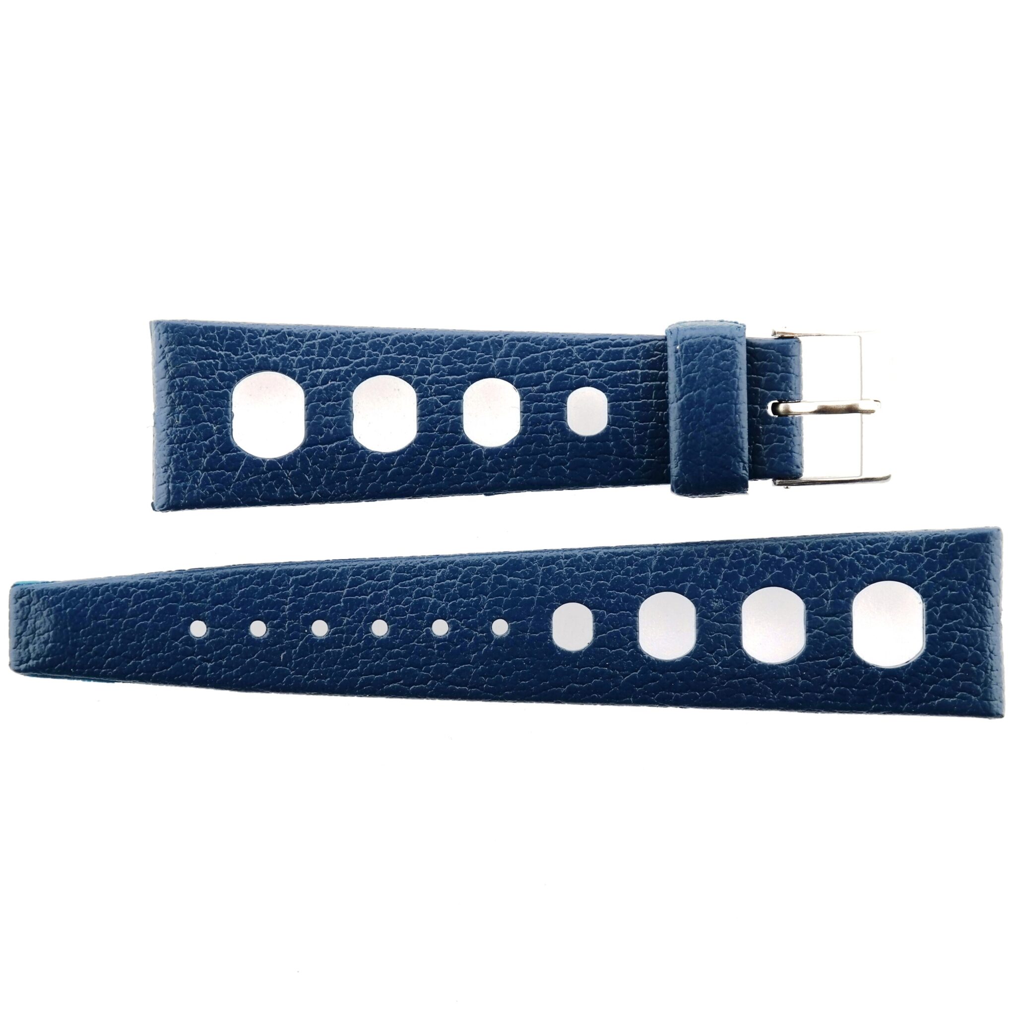 Vintage BESTFIT TROPIC SPORT Watch Strap - 23322 - 22 mm - Blue - Swiss Made