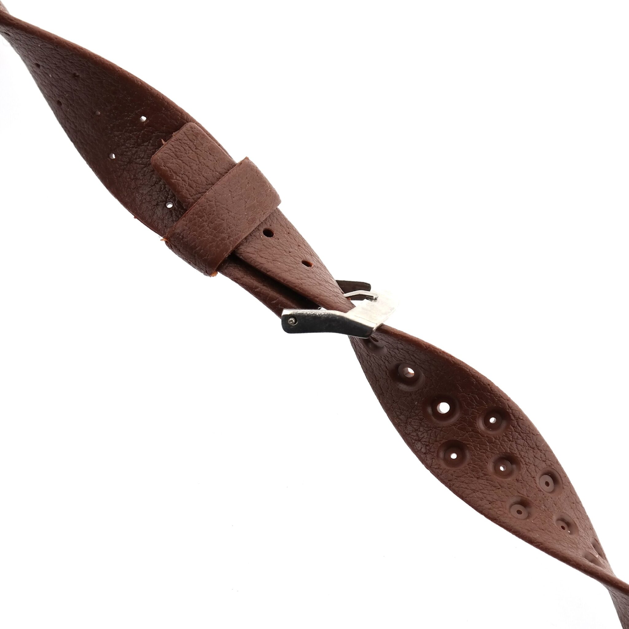 Vintage BestFit TROPIC STAR Watch Strap - 23218 - 18 mm - Brown - Swiss Made