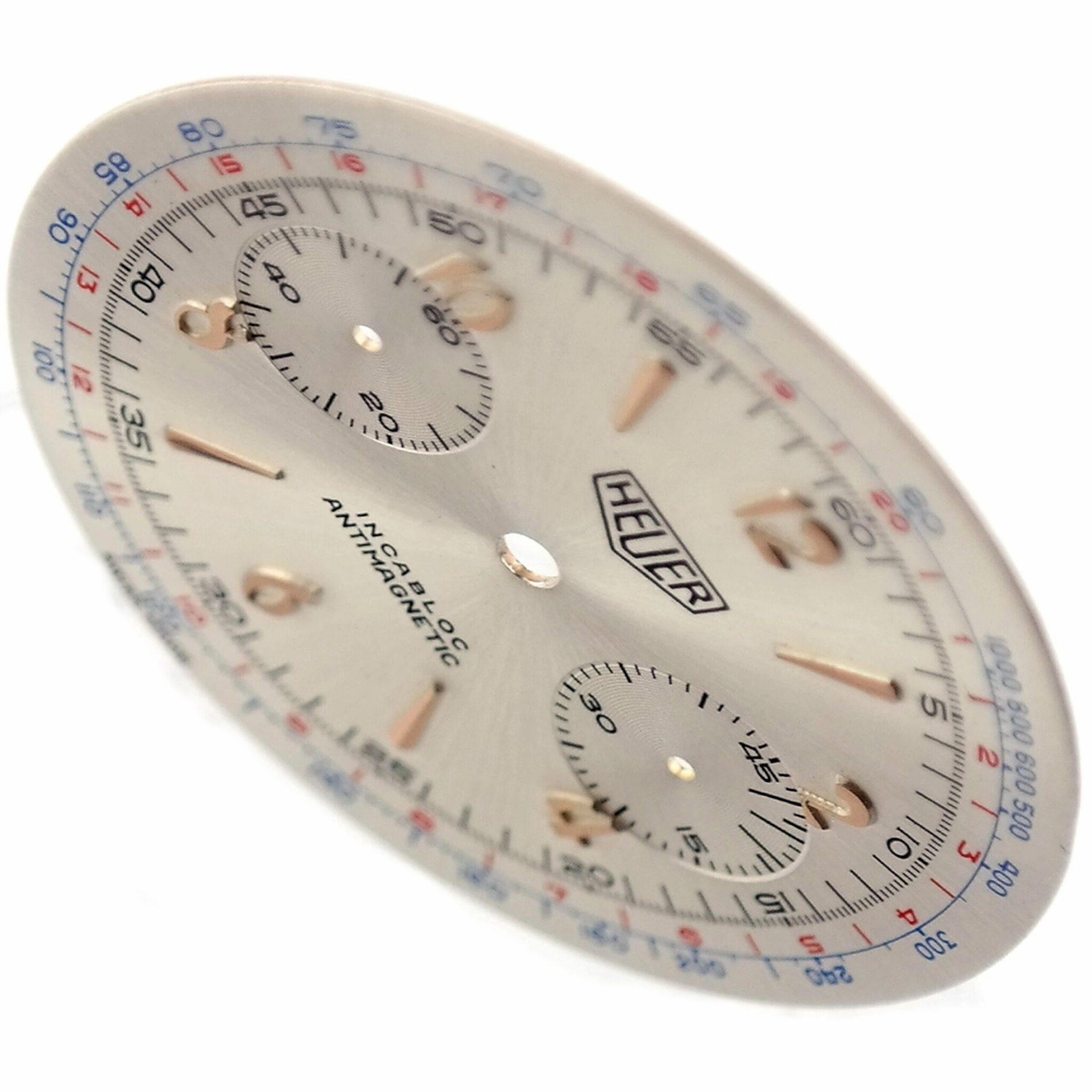 Vintage Chronograph Heuer Watch Dial