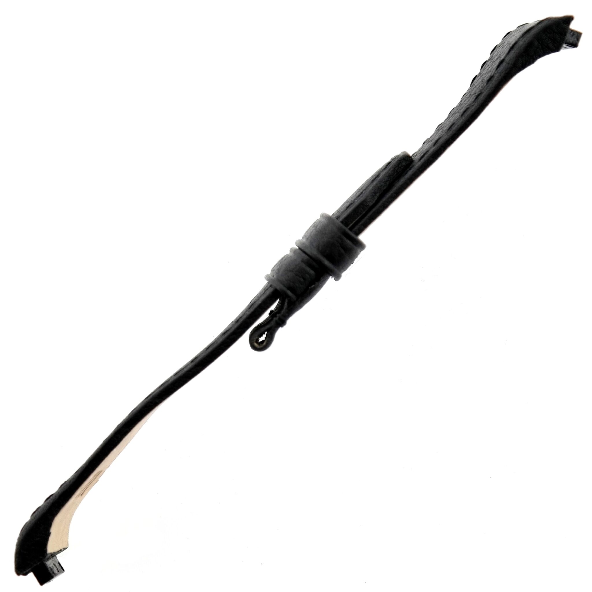 WYLER Geneve - CODE R/S - Leather Watch Strap - M - Black