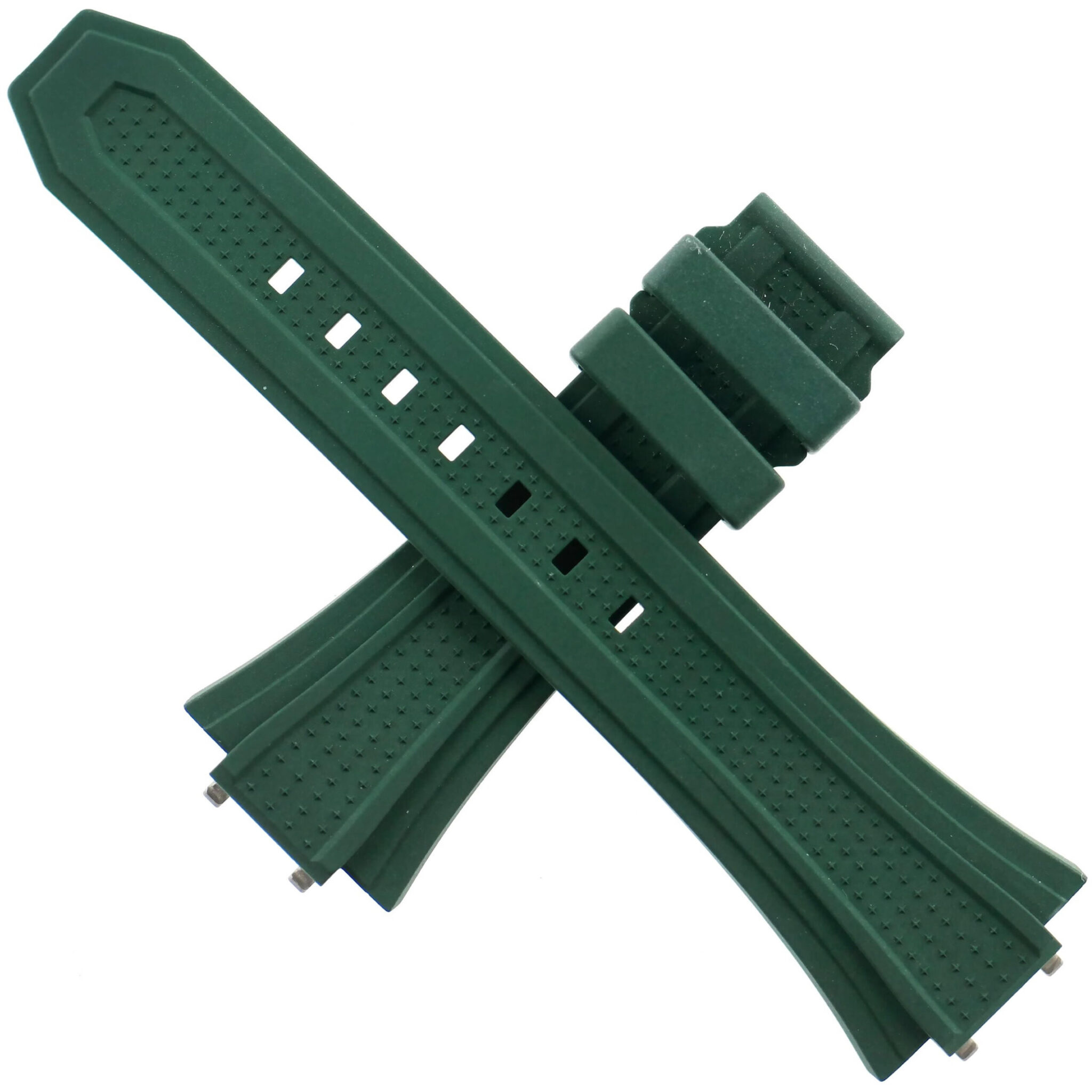 ZENITH DEFY Skyline – Quick-Change Rubber Watch Strap – Green Lagoon
