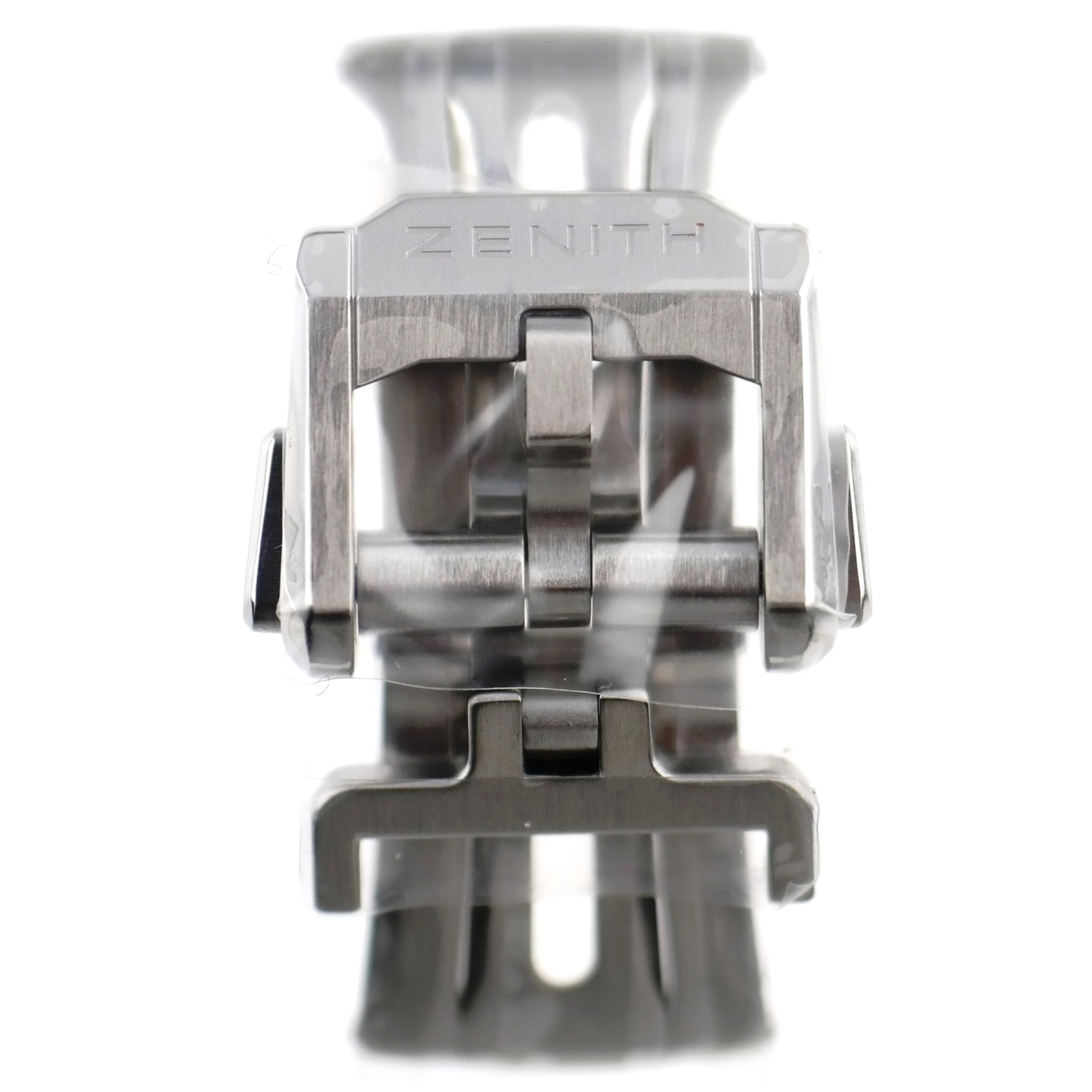 ZENITH Deployant Clasp – Folding Clasp Buckle – 18 mm – Brushed Stainless Steel