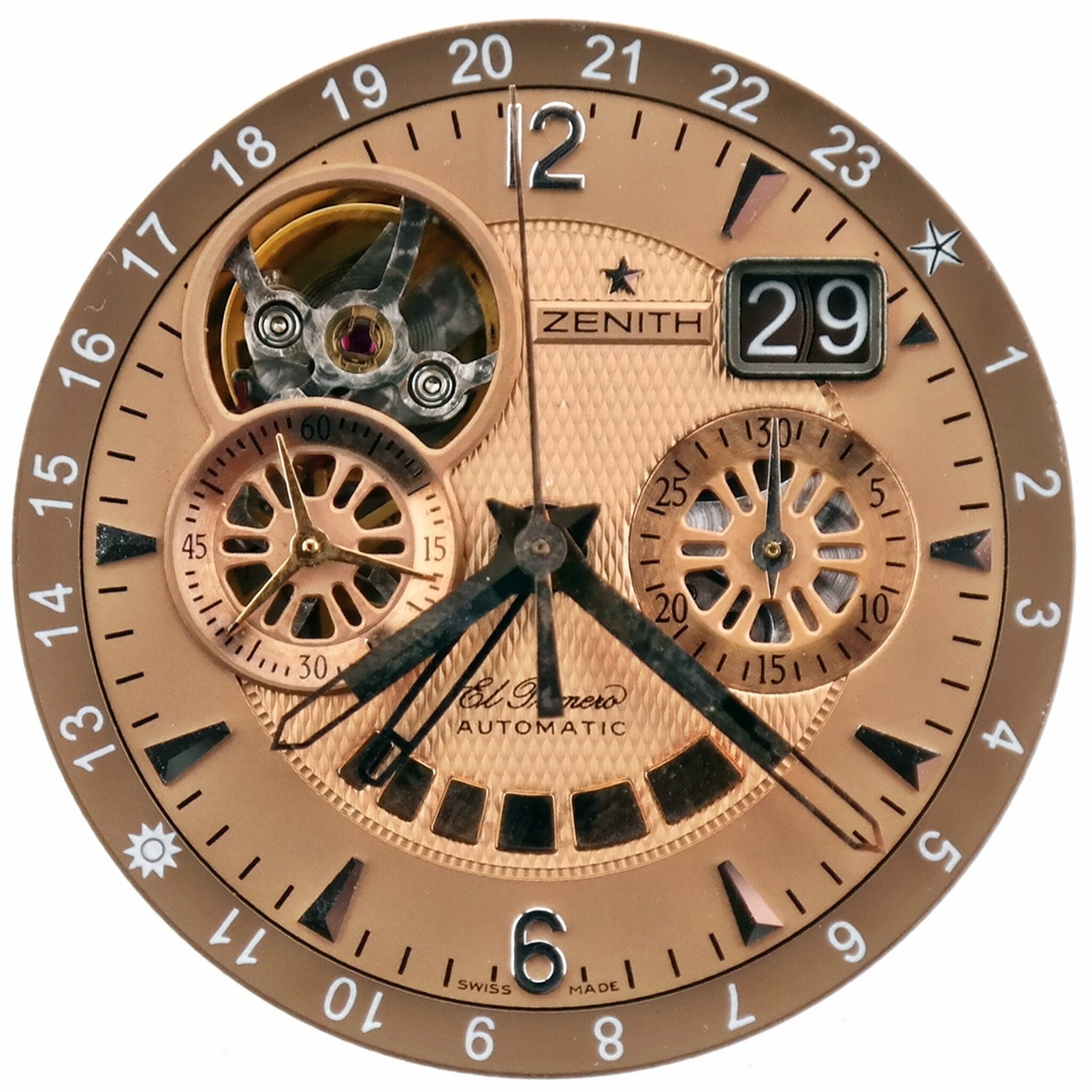 Zenith Grande Class (El Primero) Traveller Open Multicity – Watch Movement Kit